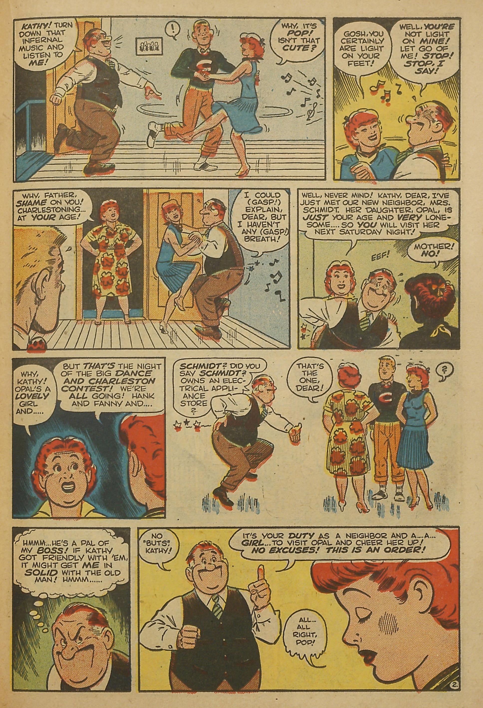 Read online Kathy (1949) comic -  Issue #7 - 21