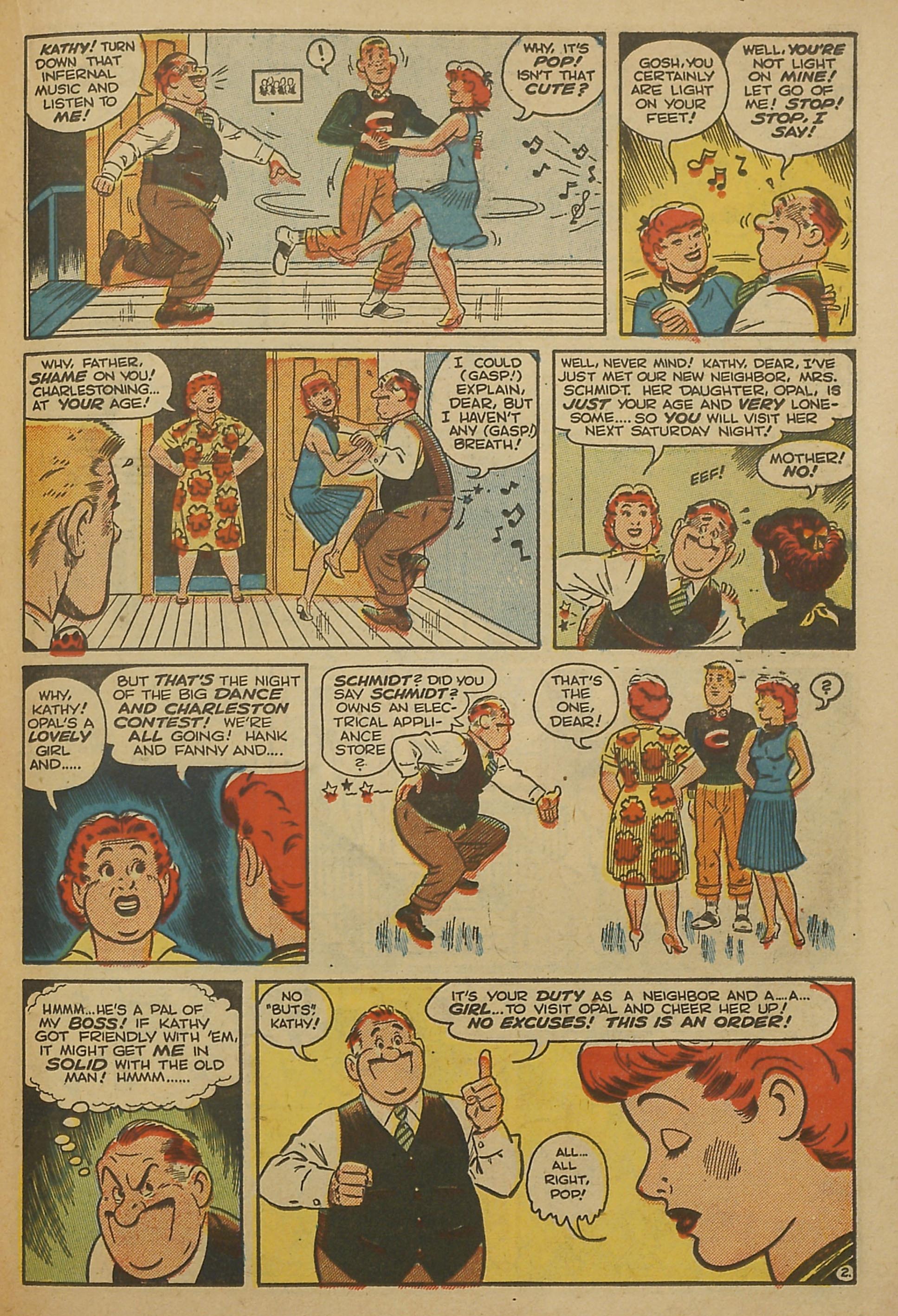 Read online Kathy (1949) comic -  Issue #7 - 21