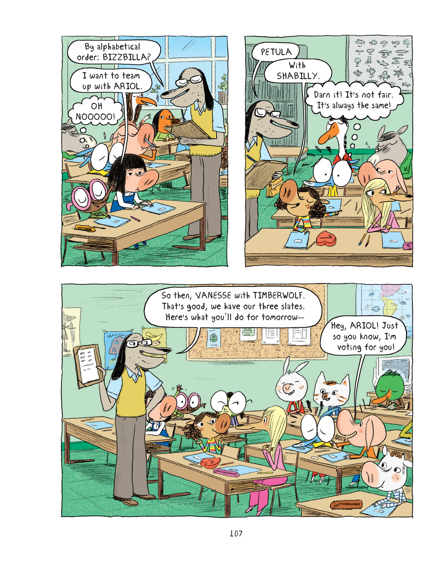 Read online Ariol comic -  Issue # TPB 6 - 108
