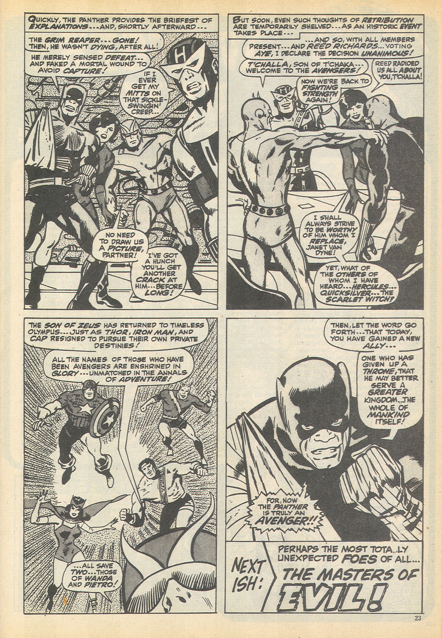 Read online The Avengers (1973) comic -  Issue #71 - 23