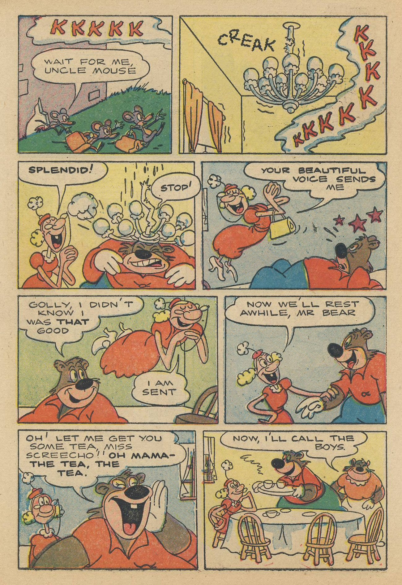 Read online Paul Terry's Mighty Mouse Comics comic -  Issue #45 - 30
