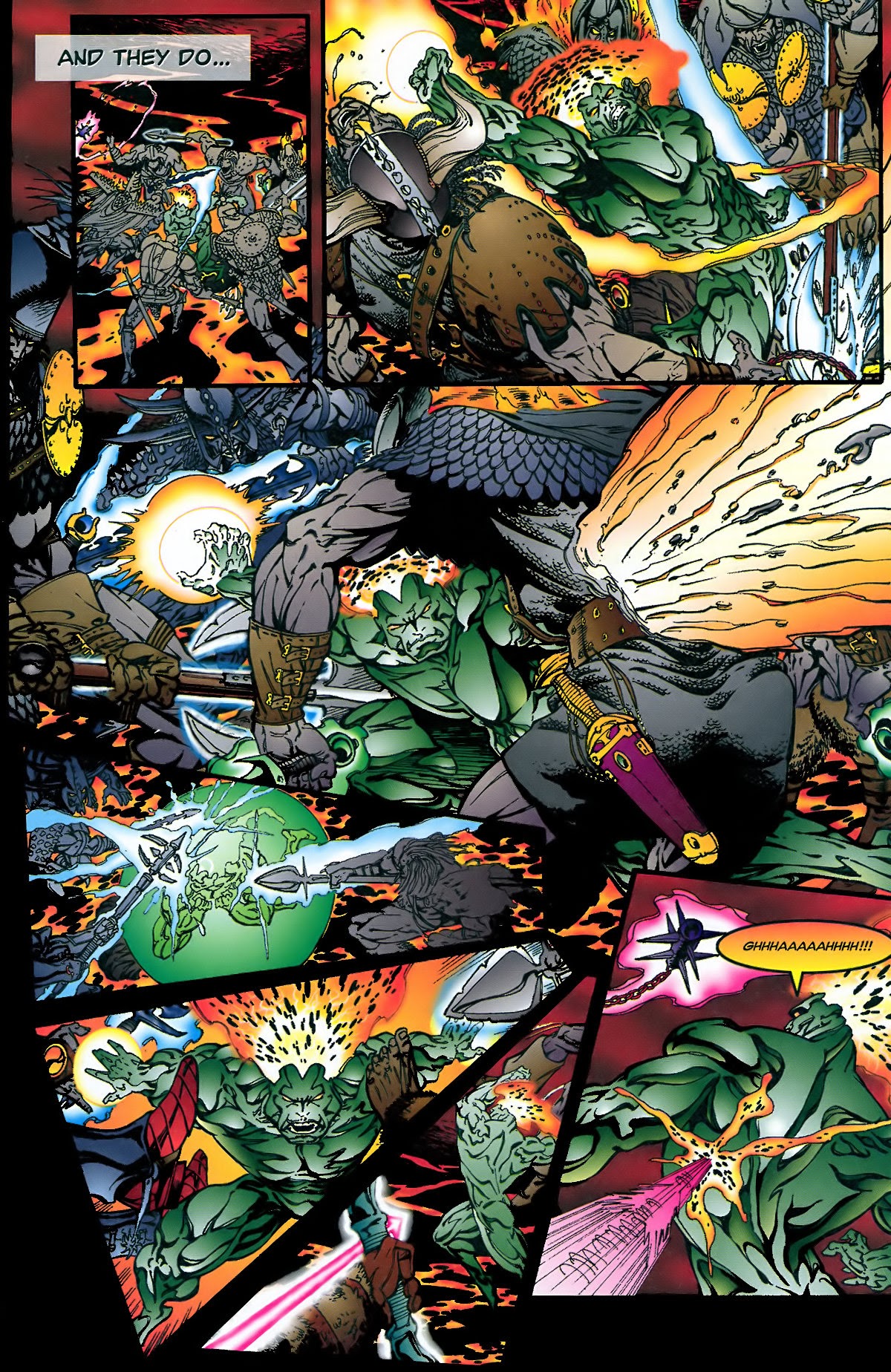 Read online Brute & Babe: The Infinity of Warriors comic -  Issue # Full - 14