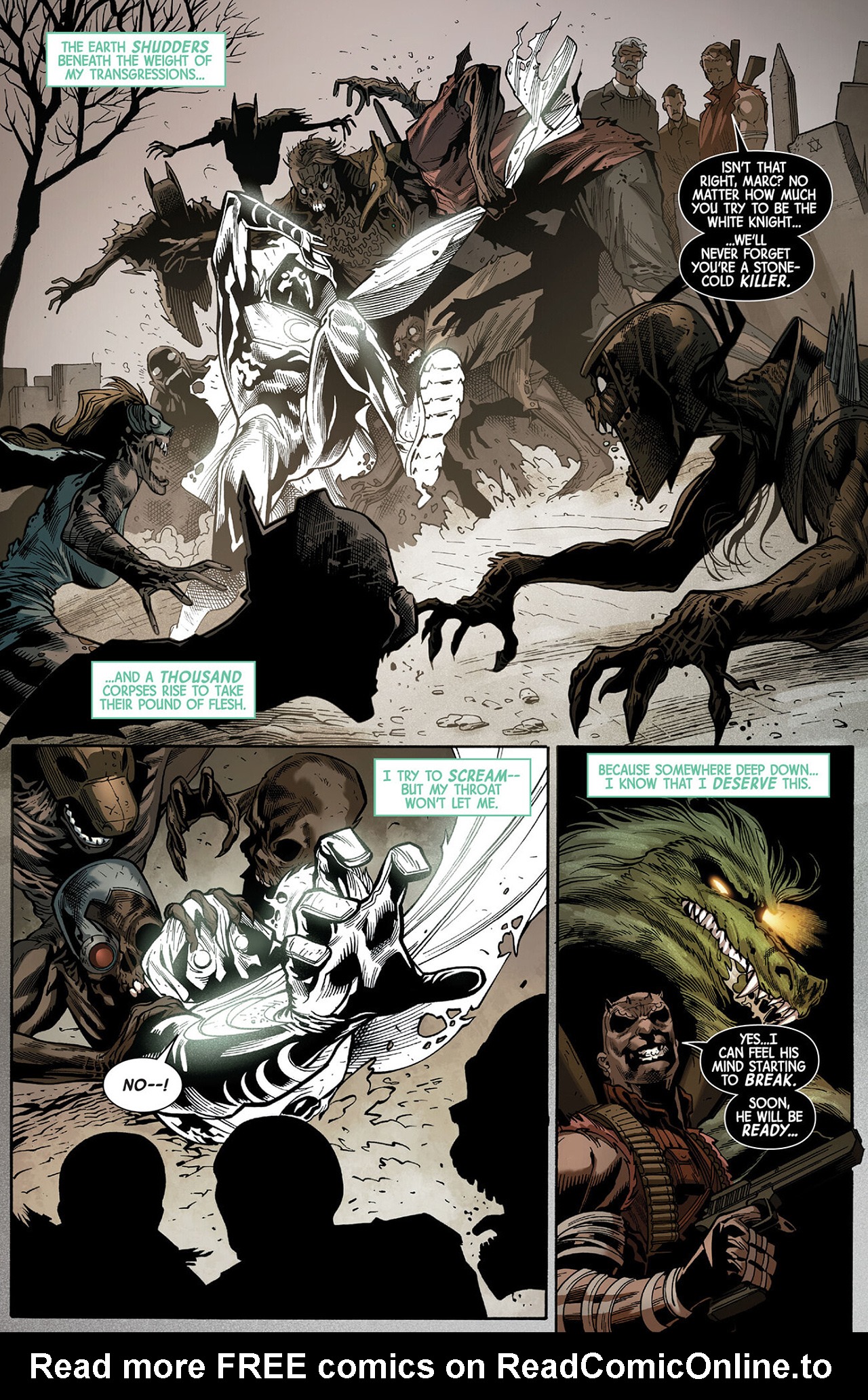 Read online Moon Knight: City of the Dead comic -  Issue #4 - 10