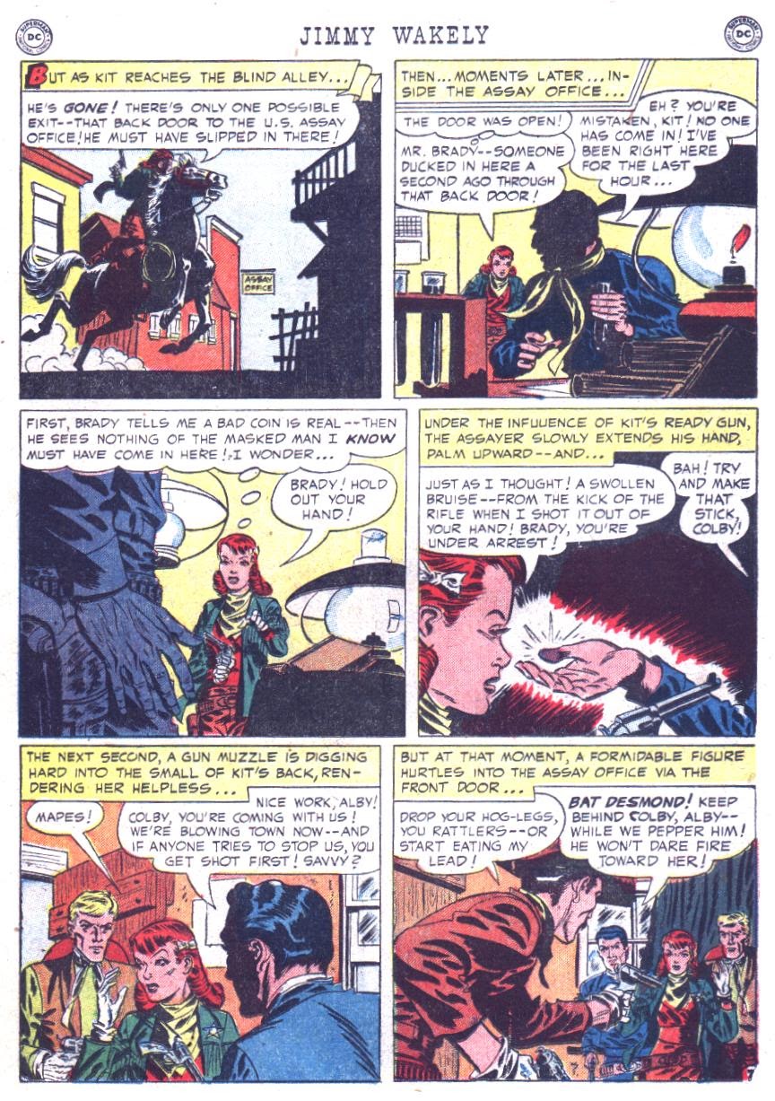 Read online Jimmy Wakely comic -  Issue #9 - 33