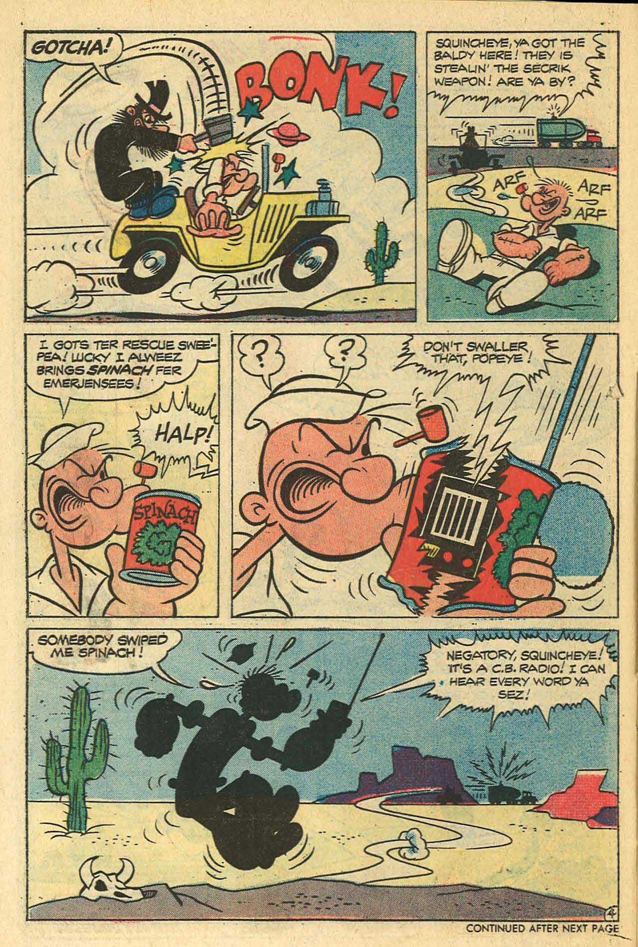 Read online Popeye (1948) comic -  Issue #138 - 6
