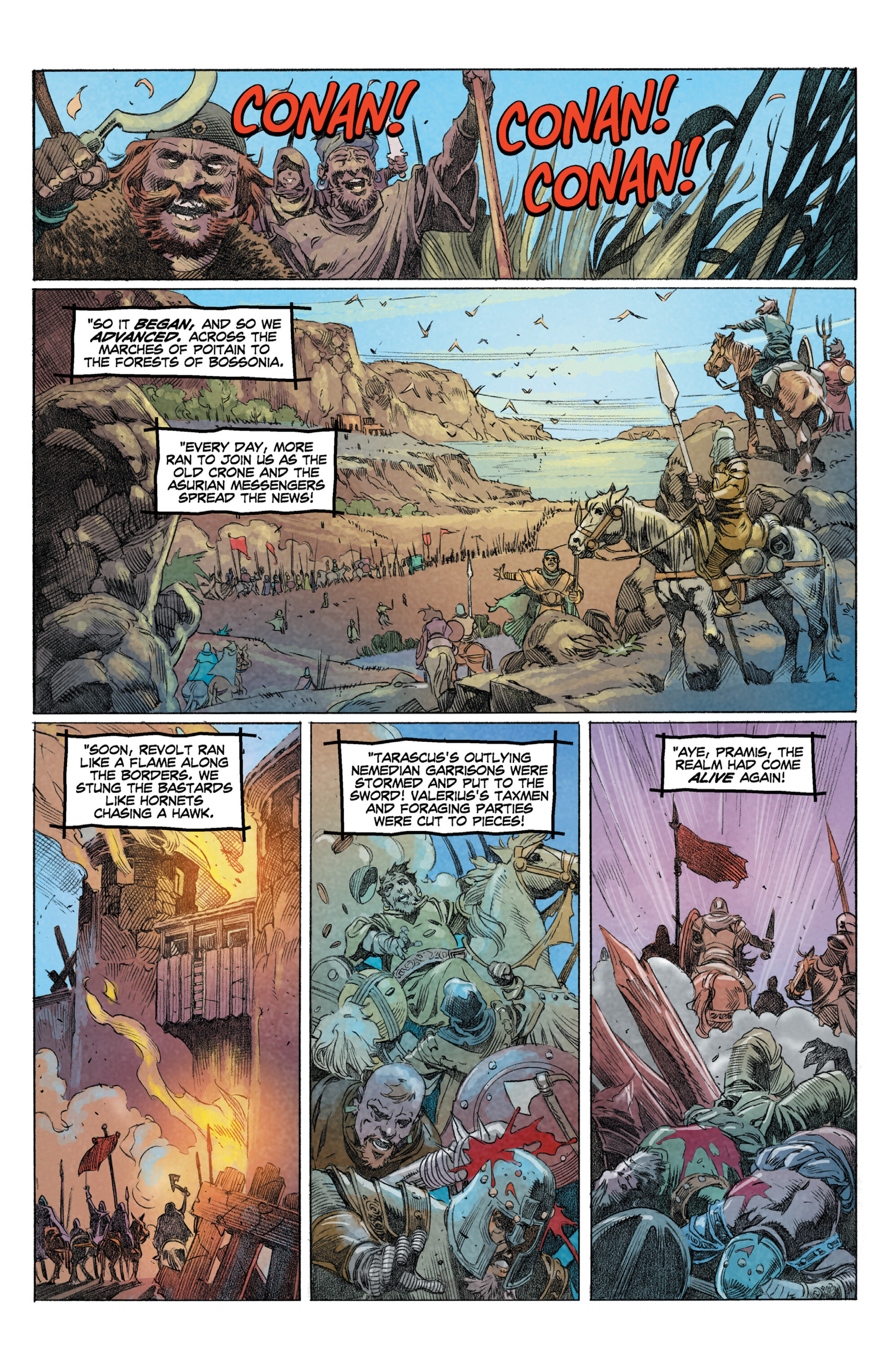Read online King Conan Chronicles Epic Collection comic -  Issue # Wolves And Dragons (Part 3) - 49