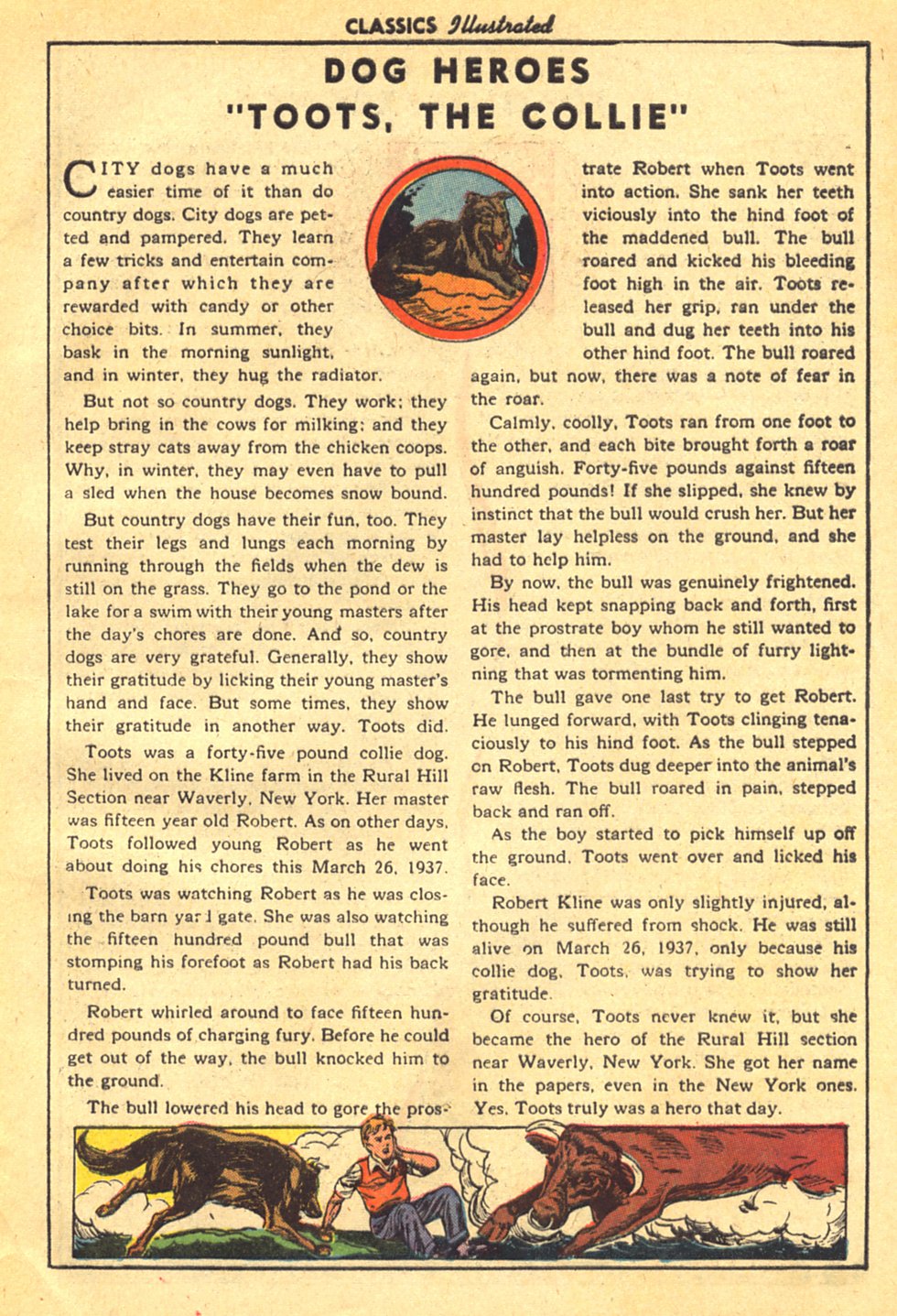 Read online Classics Illustrated comic -  Issue #46 - 49