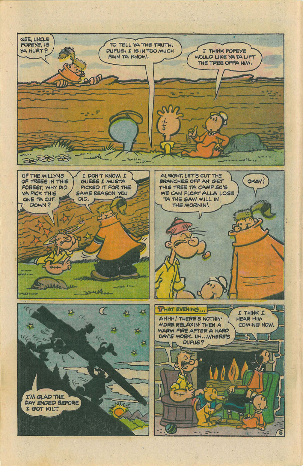 Read online Popeye (1948) comic -  Issue #126 - 8