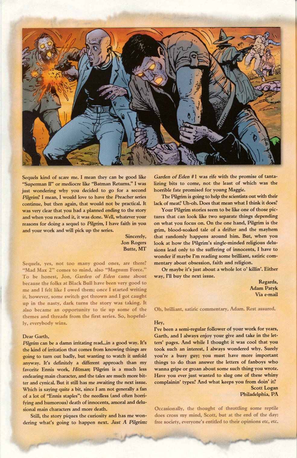 Read online Just A Pilgrim: Garden of Eden comic -  Issue #2 - 28