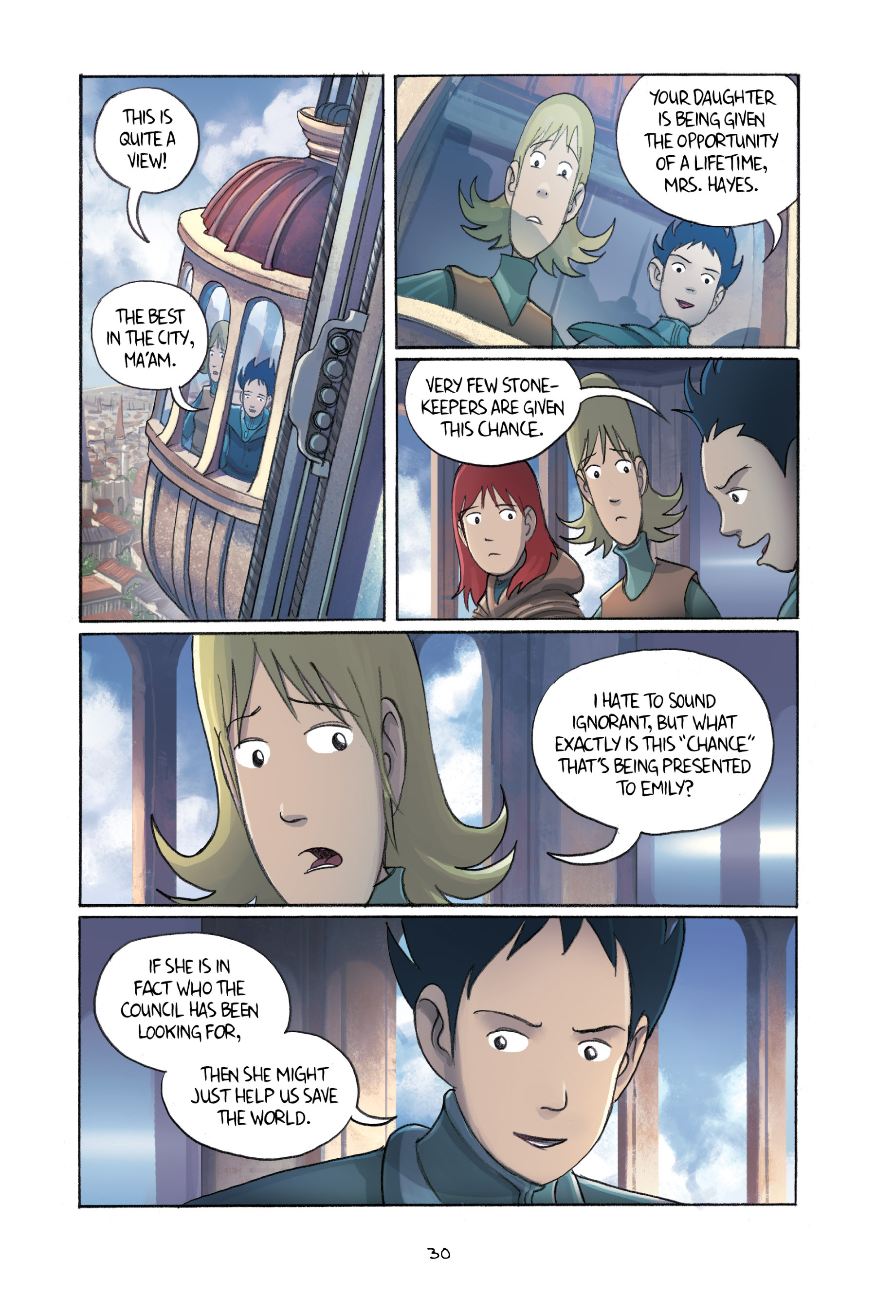 Read online Amulet comic -  Issue #4 - 32