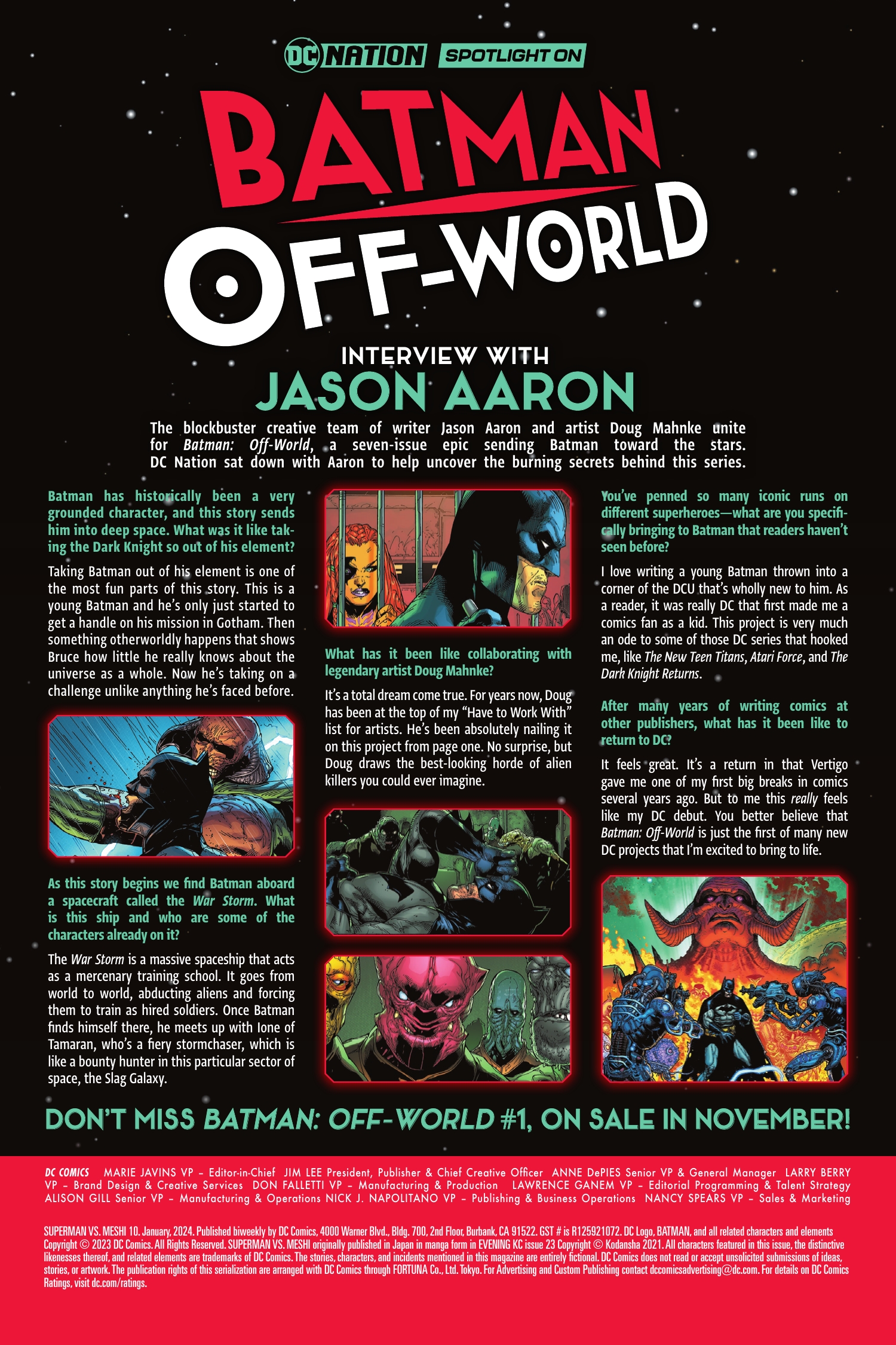 Read online Superman vs. Meshi comic -  Issue #10 - 22