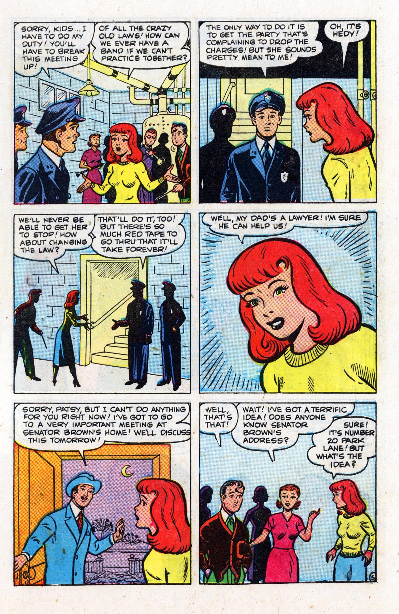 Read online Patsy Walker comic -  Issue #40 - 6