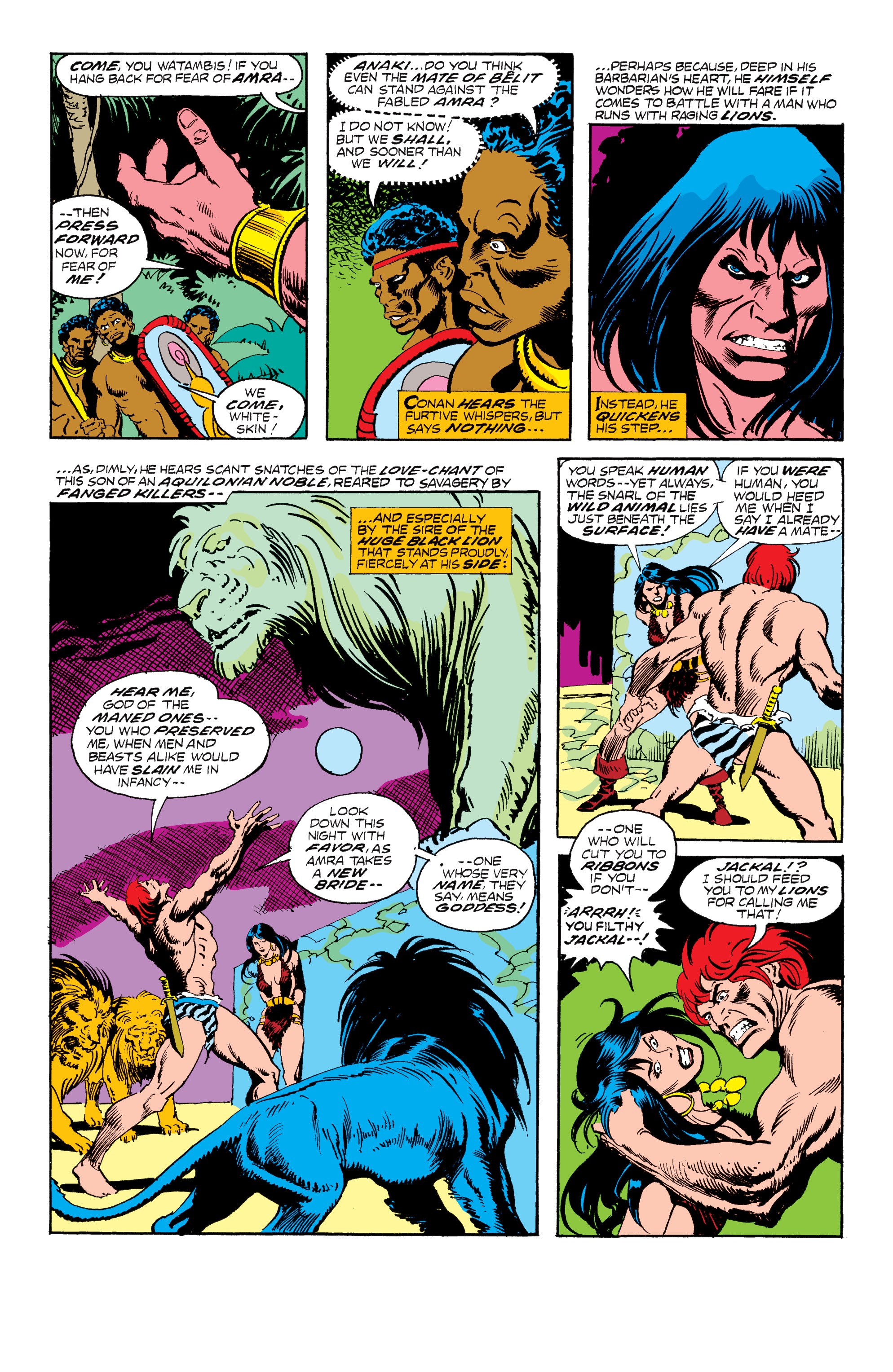 Read online Conan the Barbarian Epic Collection: The Original Marvel Years - Of Once and Future Kings comic -  Issue # TPB (Part 1) - 62