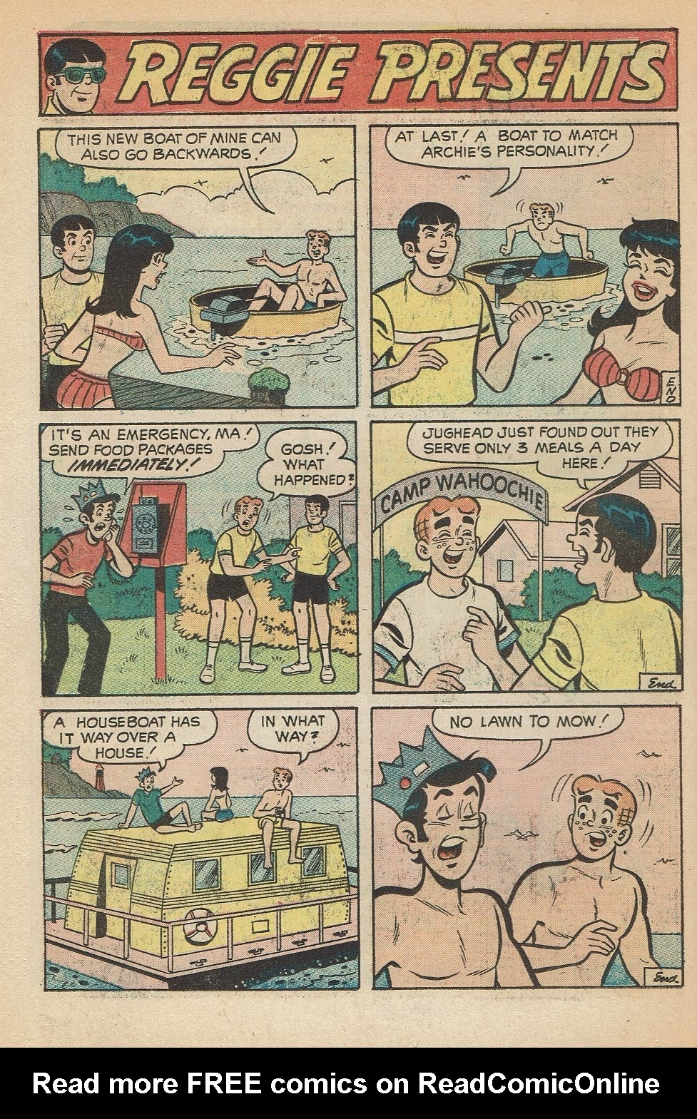Read online Reggie's Wise Guy Jokes comic -  Issue #23 - 29