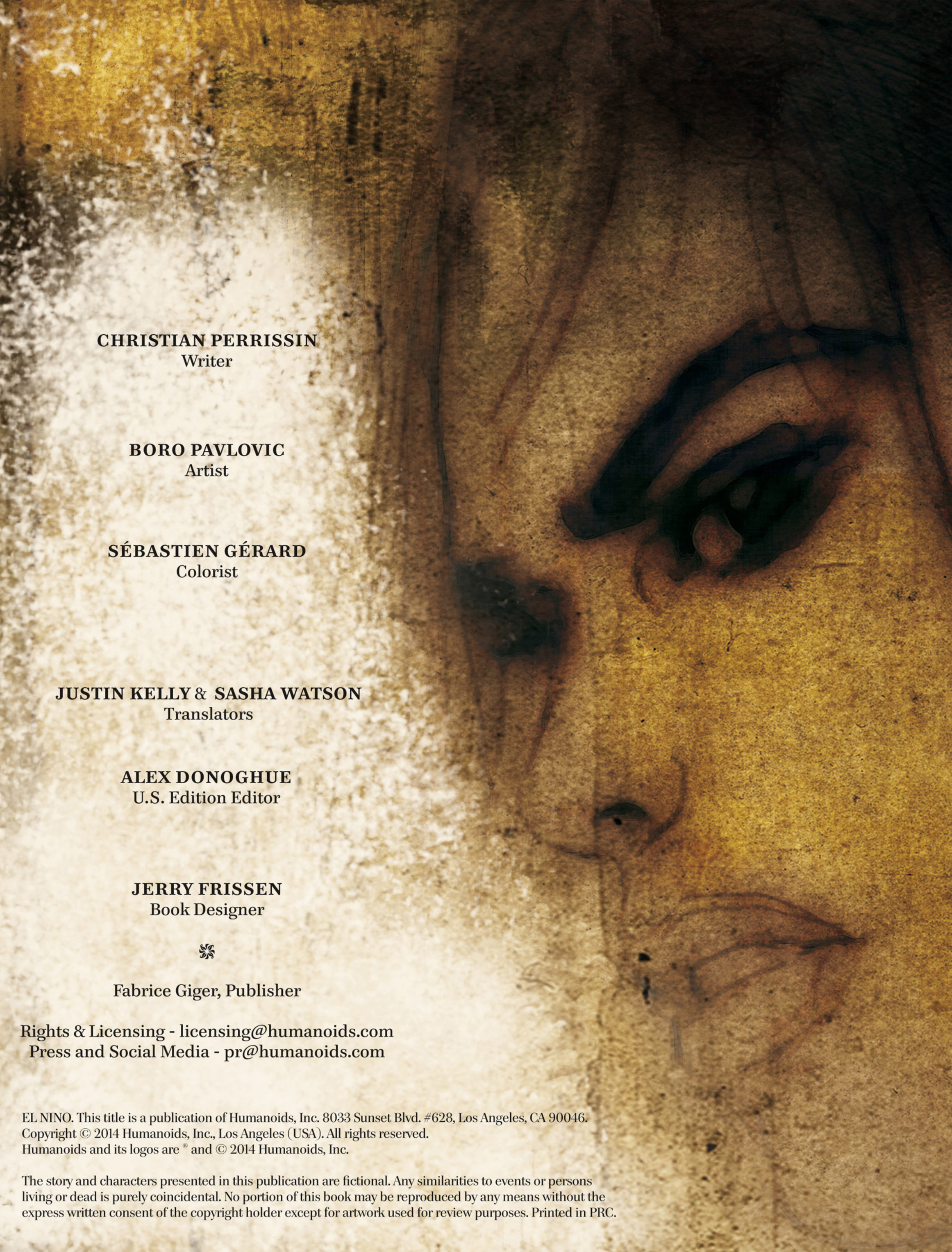 Read online El Niño comic -  Issue #3 - 3