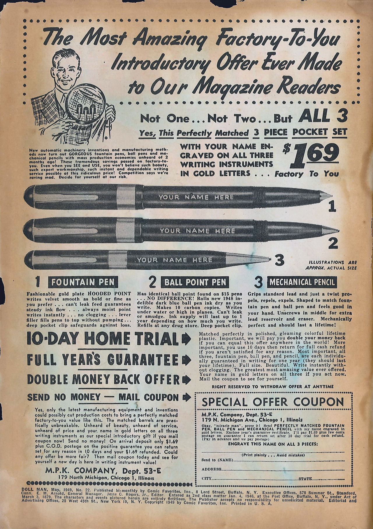 Read online Doll Man comic -  Issue #22 - 2