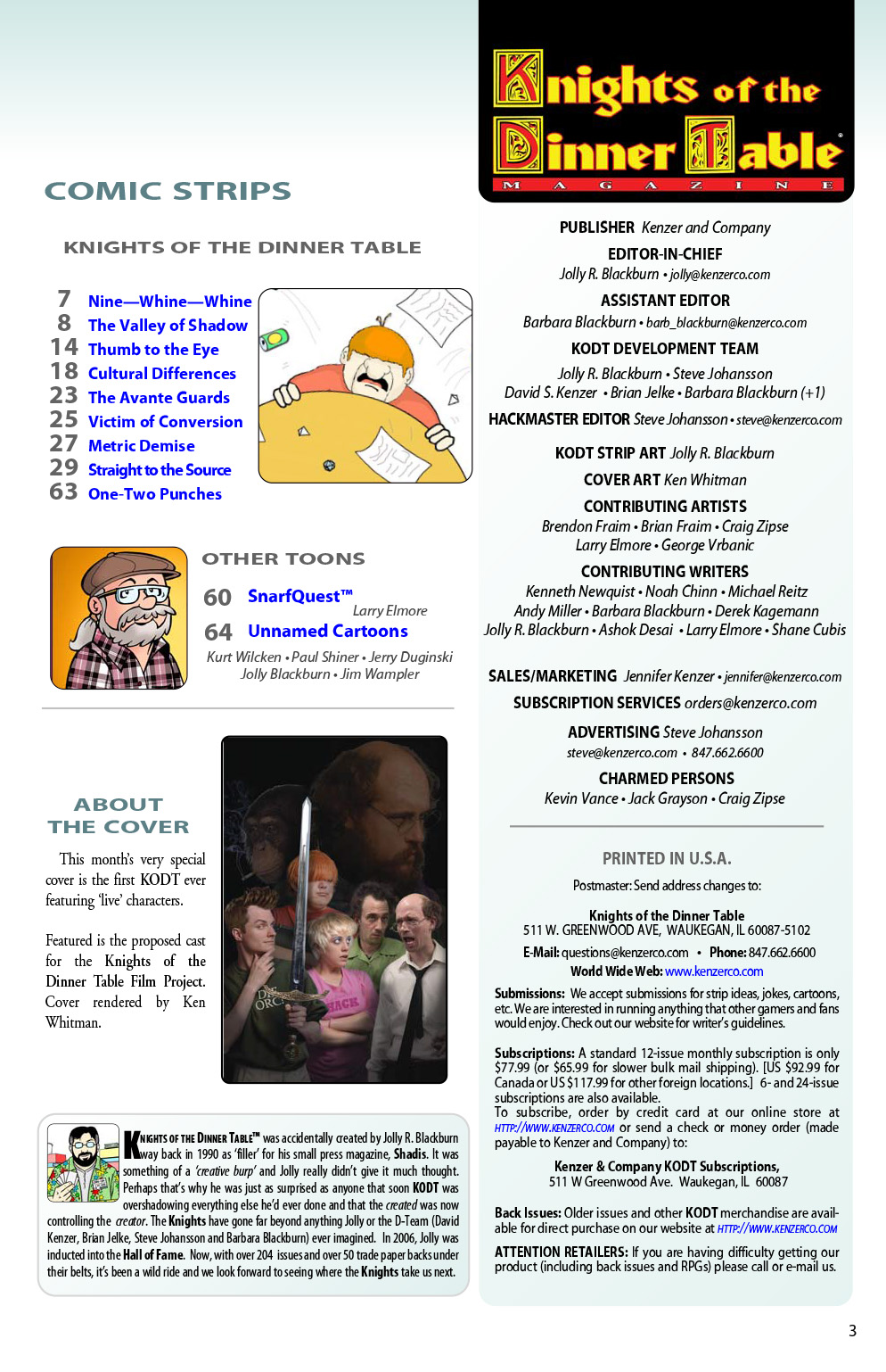 Read online Knights of the Dinner Table comic -  Issue #204 - 5