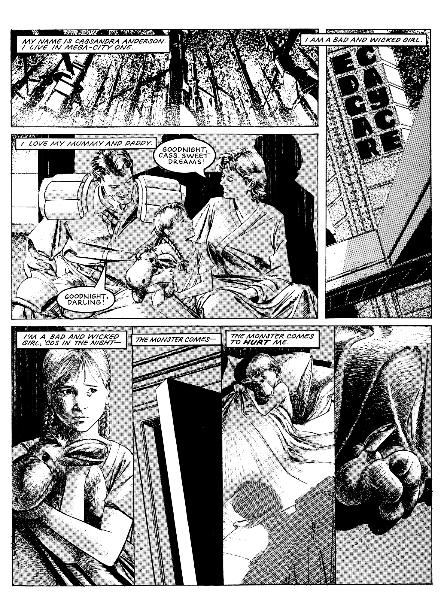 Read online Judge Anderson: The Psi Files comic -  Issue # TPB 1 - 412