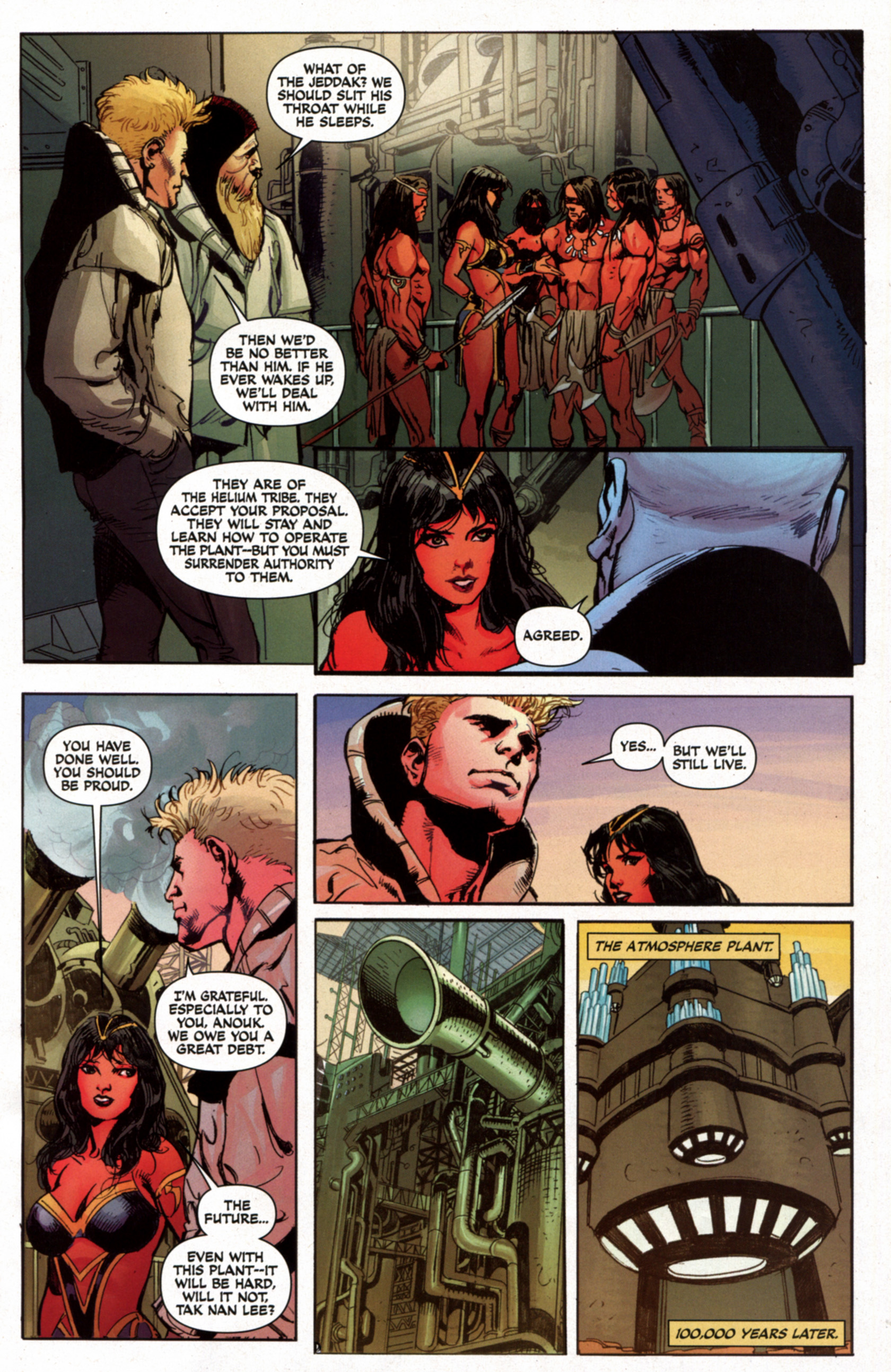 Read online Warlord of Mars: Fall of Barsoom comic -  Issue #5 - 23