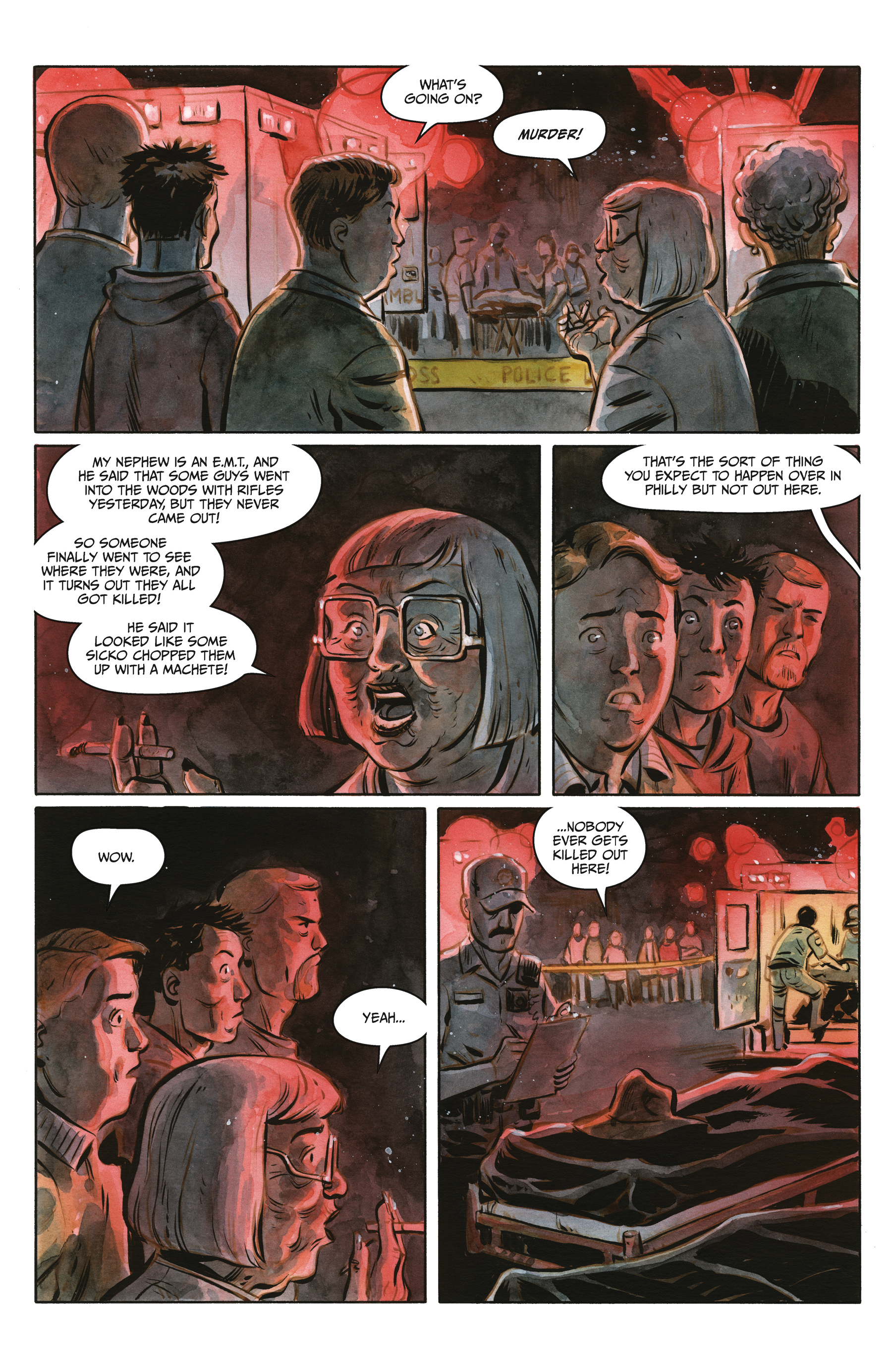 Read online The Lonesome Hunters: The Wolf Child comic -  Issue #4 - 17