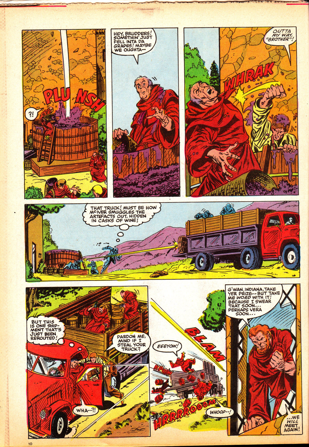 Read online Indiana Jones comic -  Issue #4 - 10