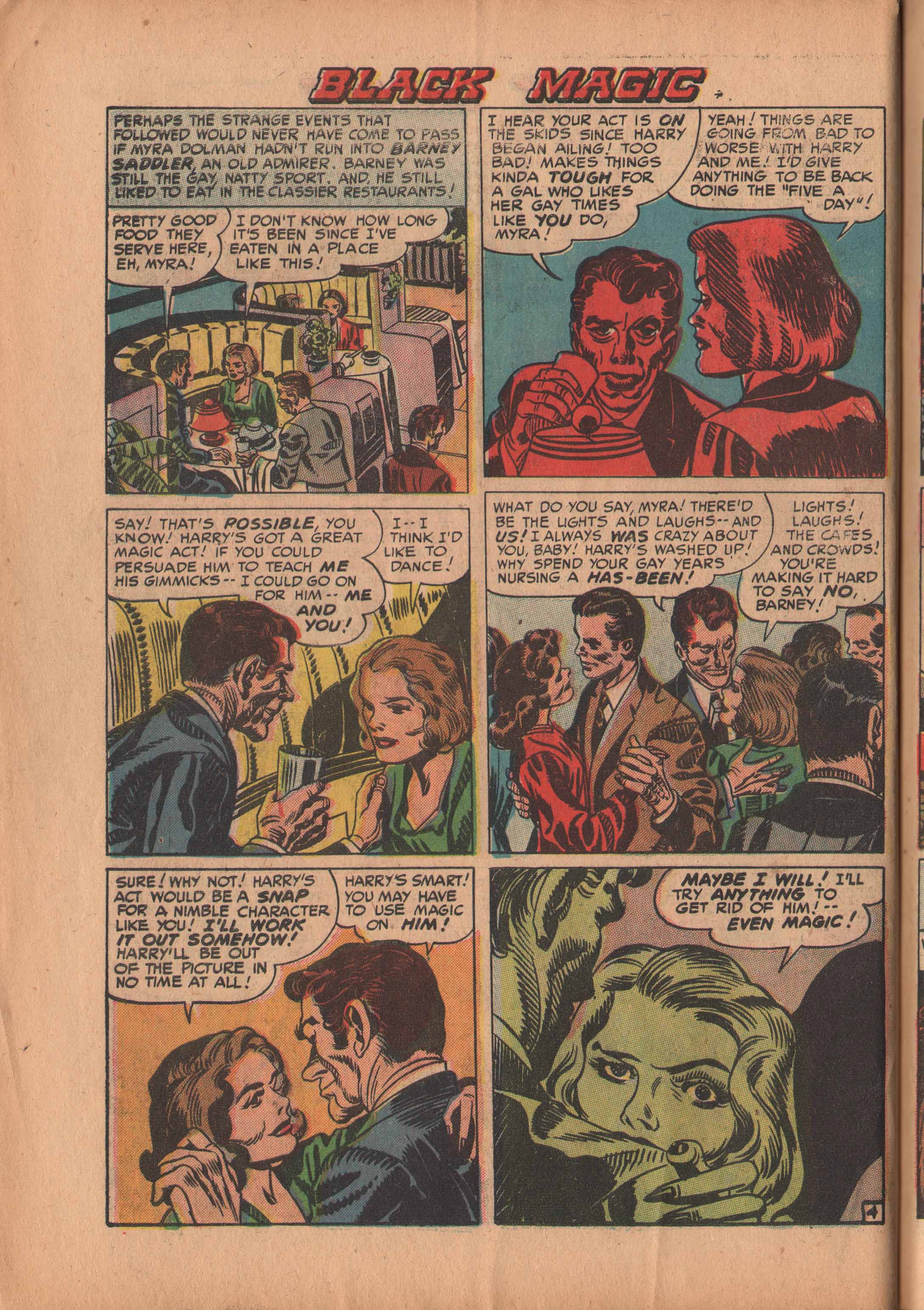 Read online Black Magic (1950) comic -  Issue #4 - 7