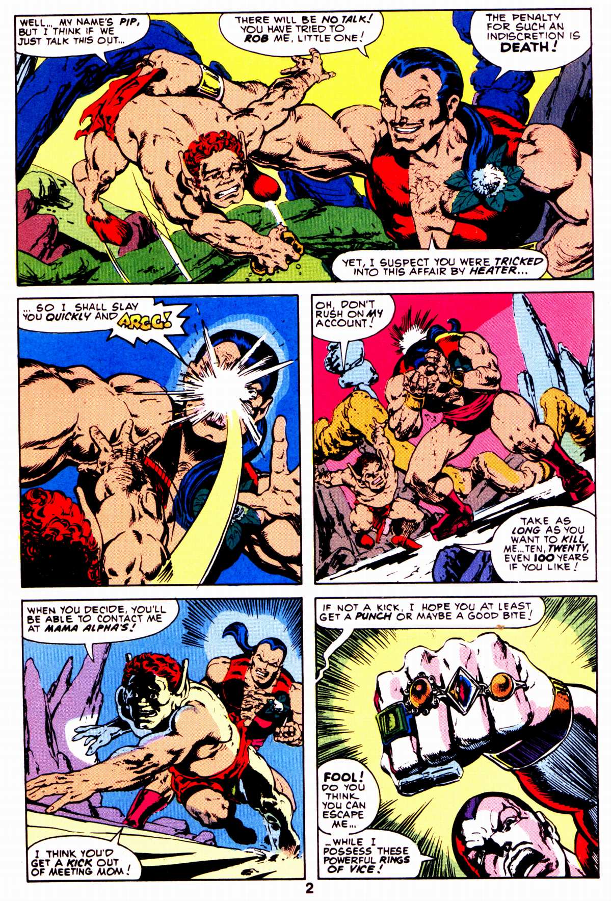 Read online Warlock (1982) comic -  Issue #4 - 4