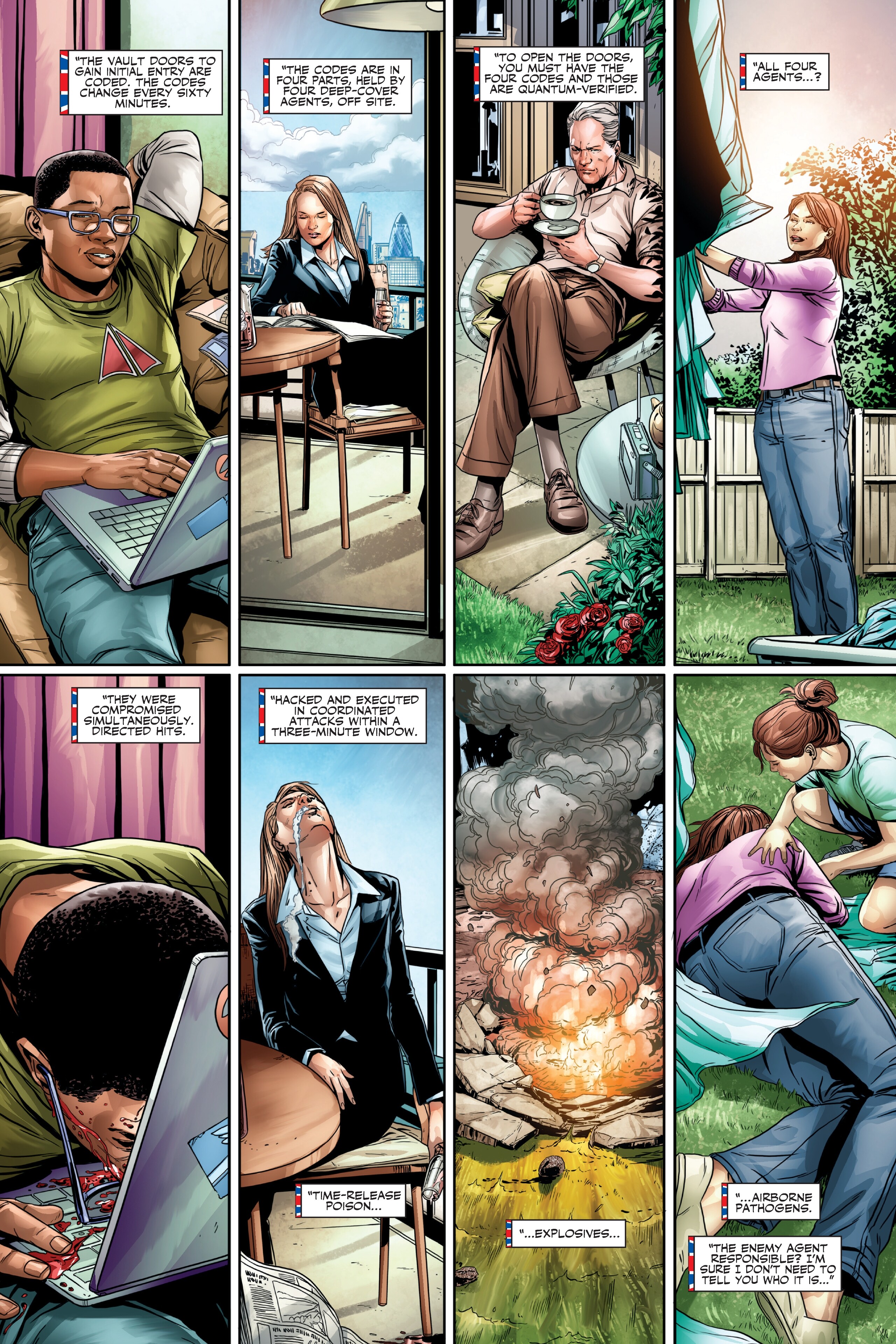 Read online Ninjak (2015) comic -  Issue # _Deluxe Edition 2 (Part 3) - 87