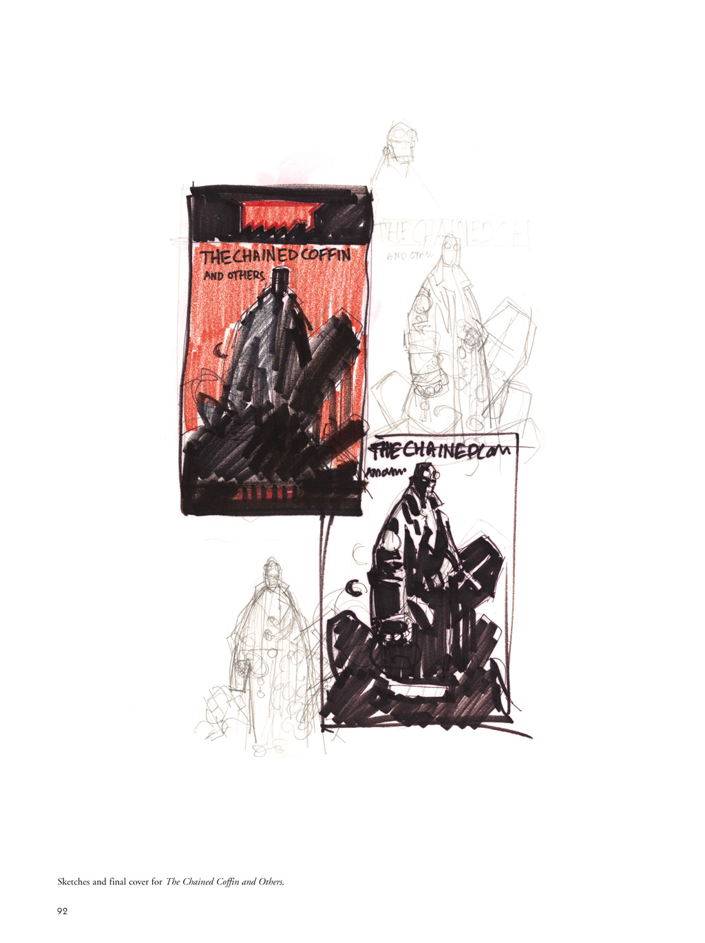 Read online The Art of Hellboy comic -  Issue # TPB - 93