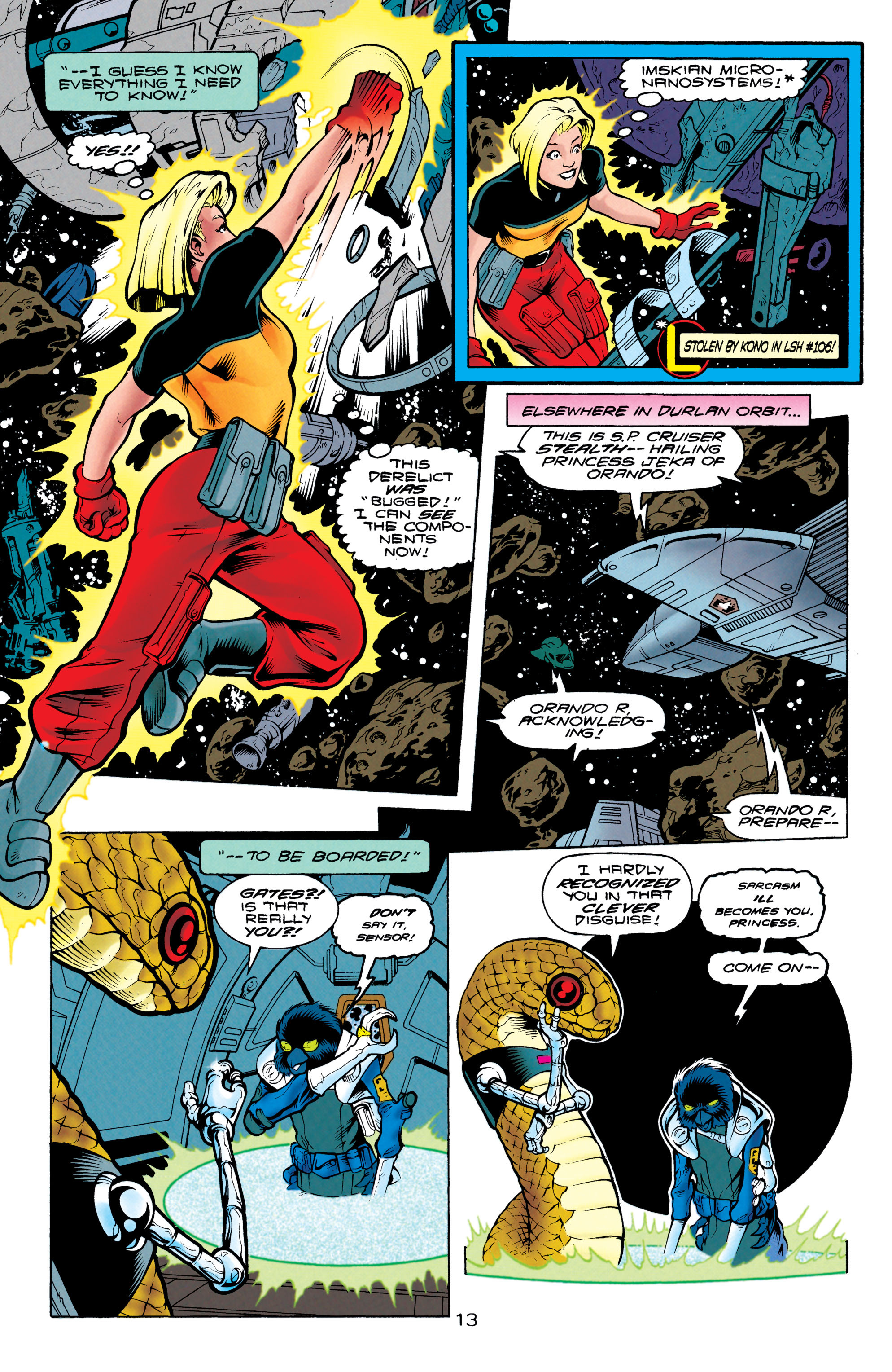 Read online Legionnaires comic -  Issue #63 - 14