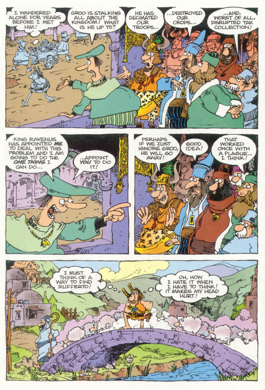 Read online Sergio Aragonés' Groo And Rufferto comic -  Issue #2 - 21