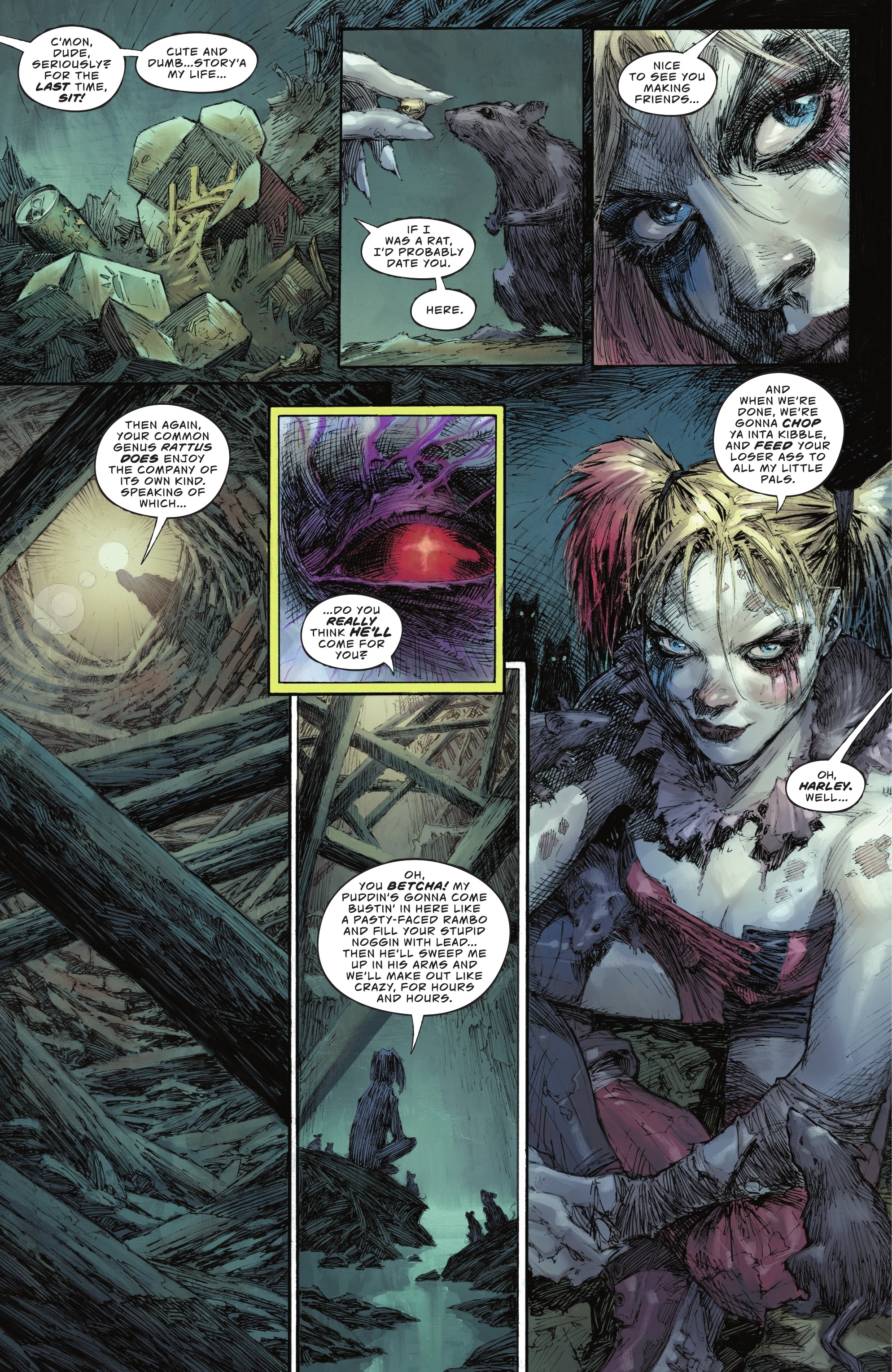 Read online Batman & The Joker: The Deadly Duo comic -  Issue #1 - 4