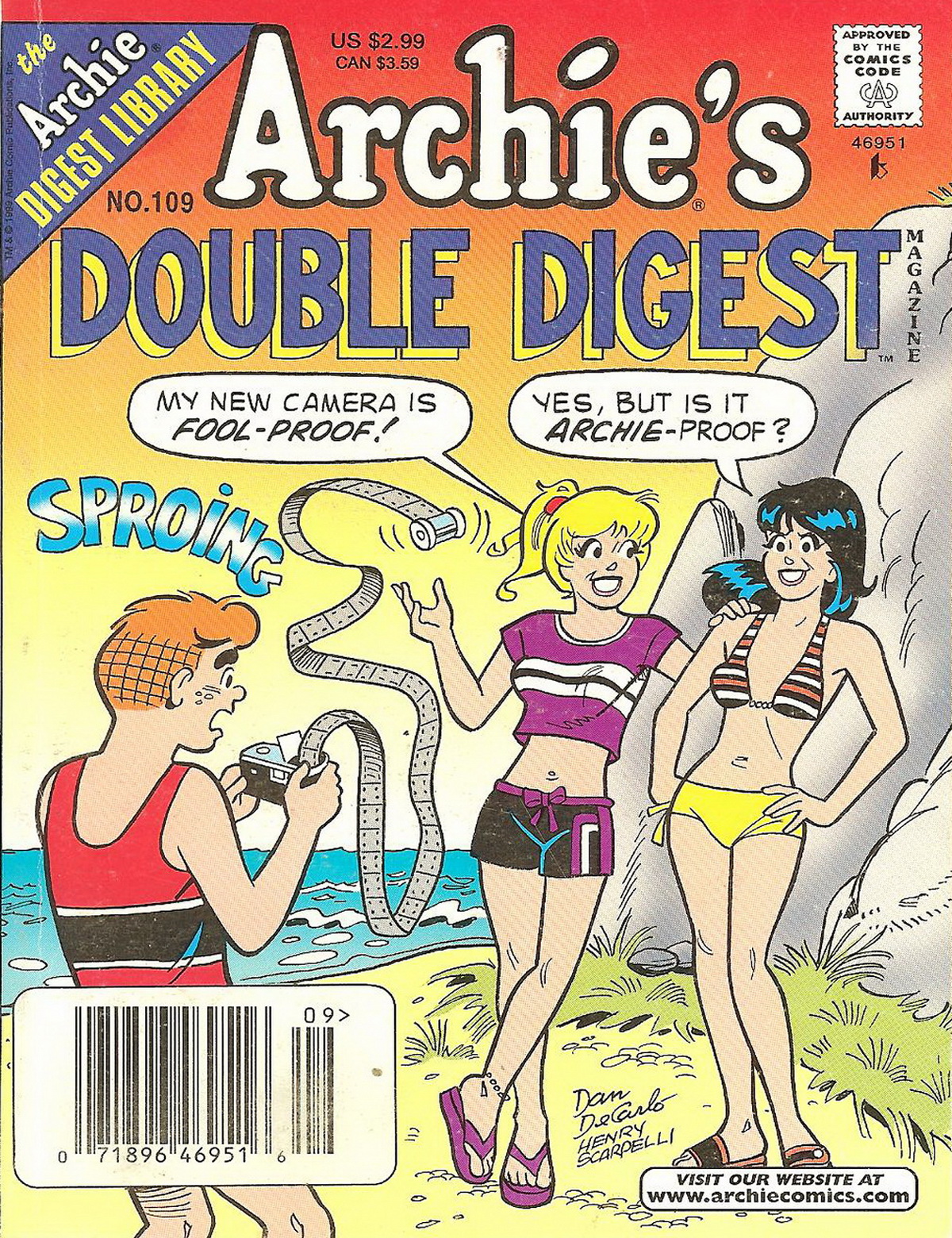 Read online Archie's Double Digest Magazine comic -  Issue #109 - 1