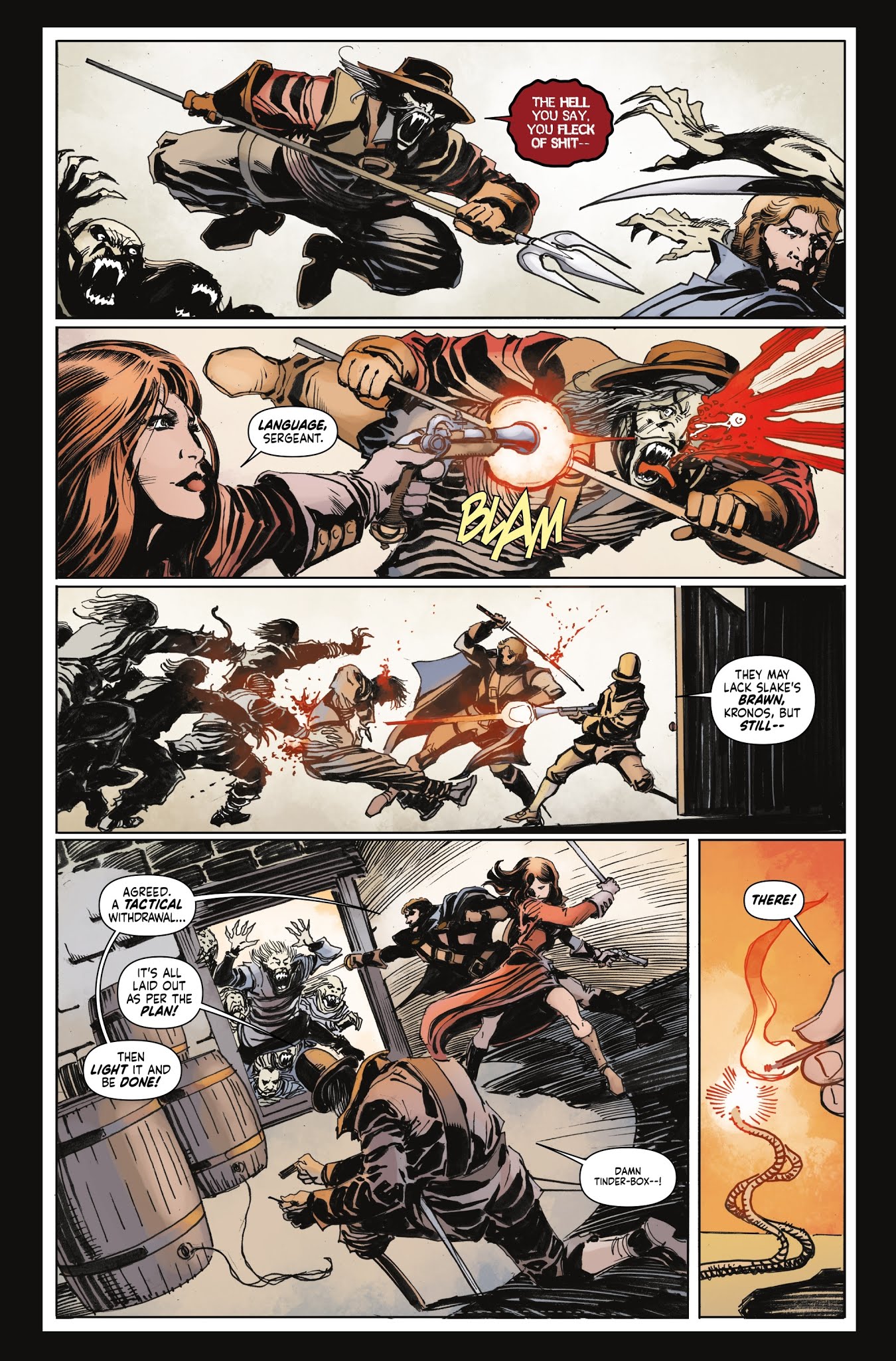 Read online Captain Kronos - Vampire Hunter comic -  Issue #4 - 21