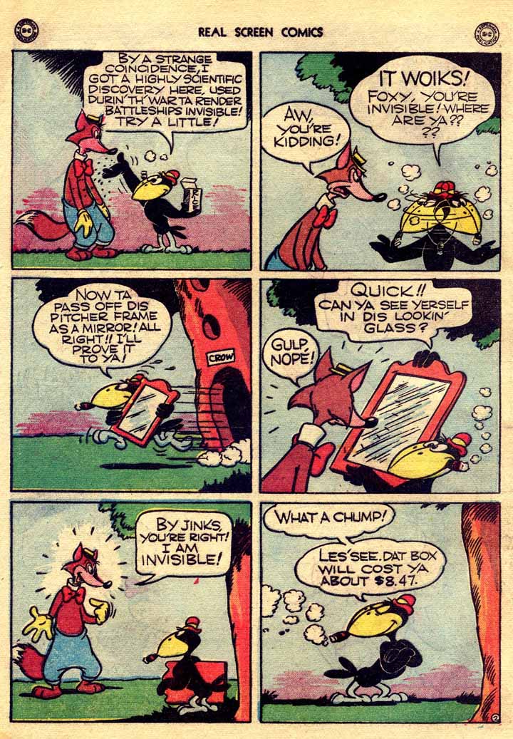 Read online Real Screen Comics comic -  Issue #8 - 4