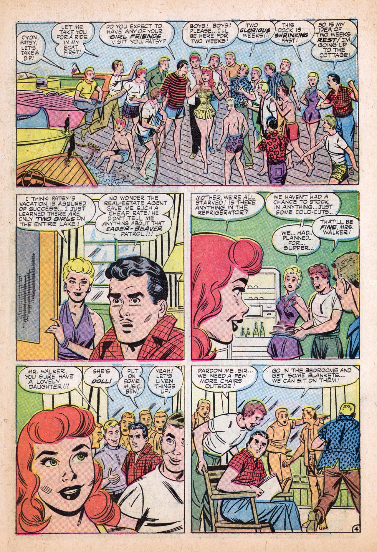 Read online Patsy Walker comic -  Issue #68 - 31