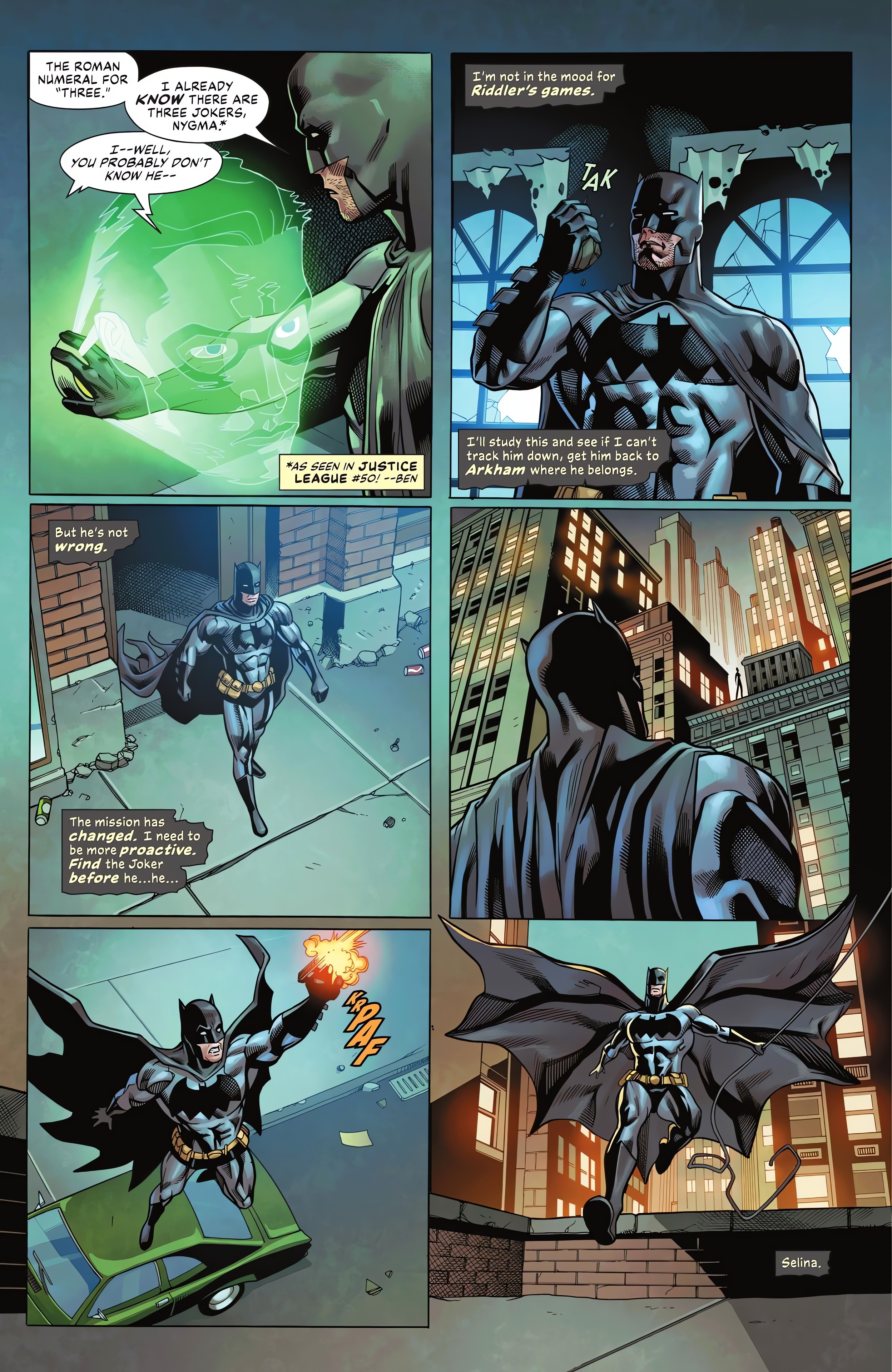 Read online Batman/Catwoman: The Gotham War: Scorched Earth comic -  Issue # Full - 40