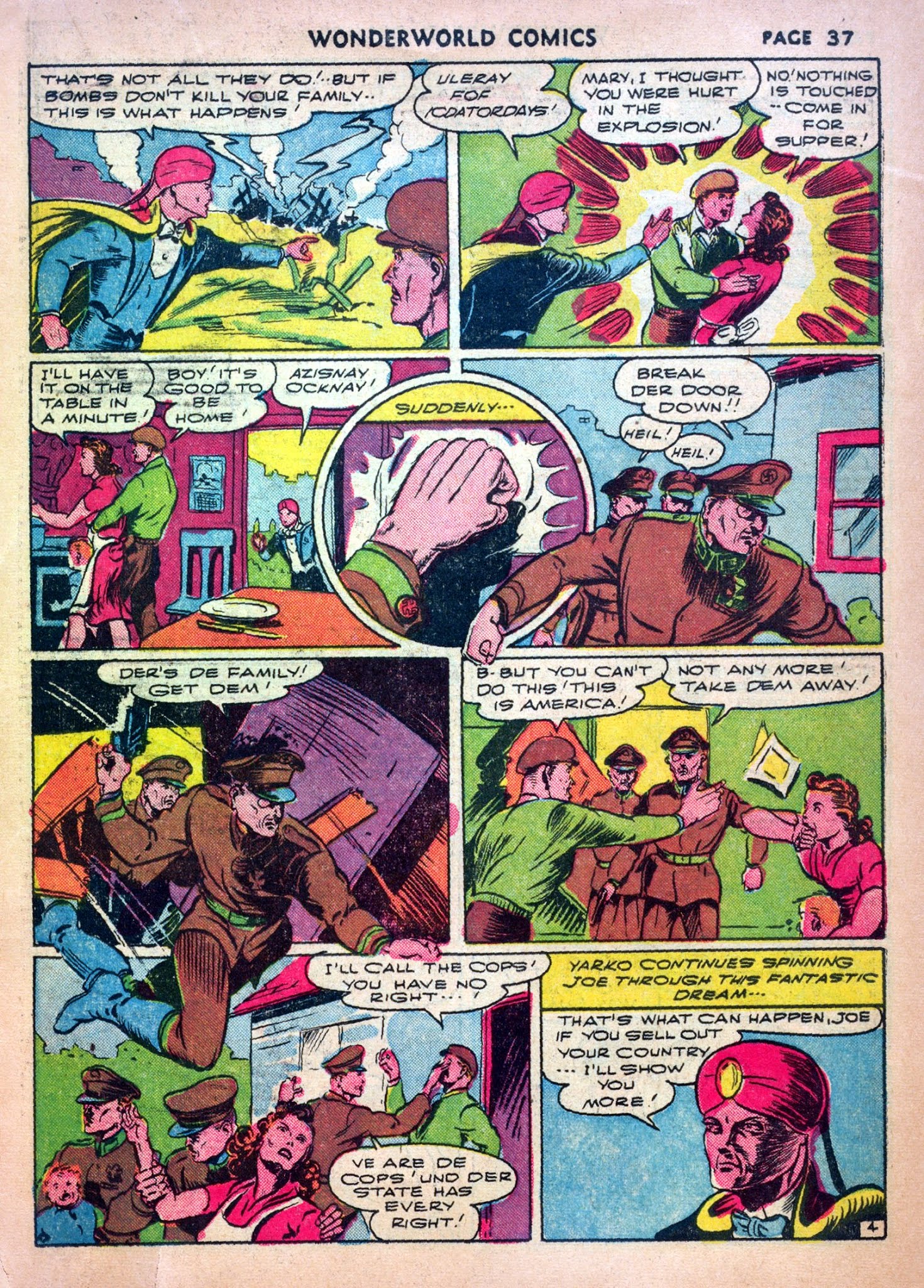 Read online Wonderworld Comics comic -  Issue #33 - 38