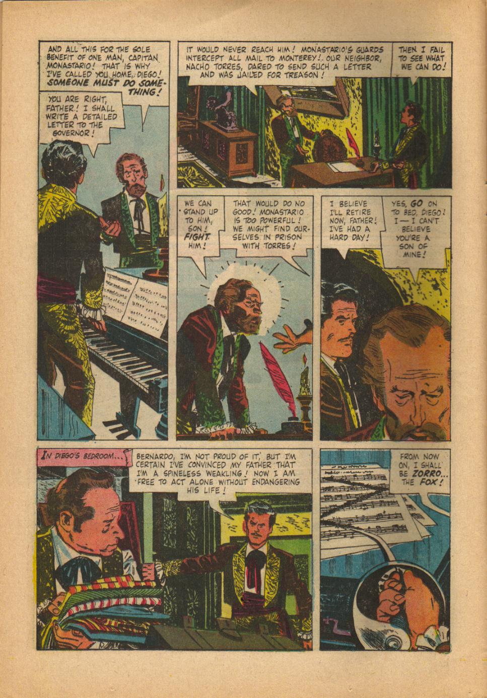 Read online Zorro (1966) comic -  Issue #1 - 12