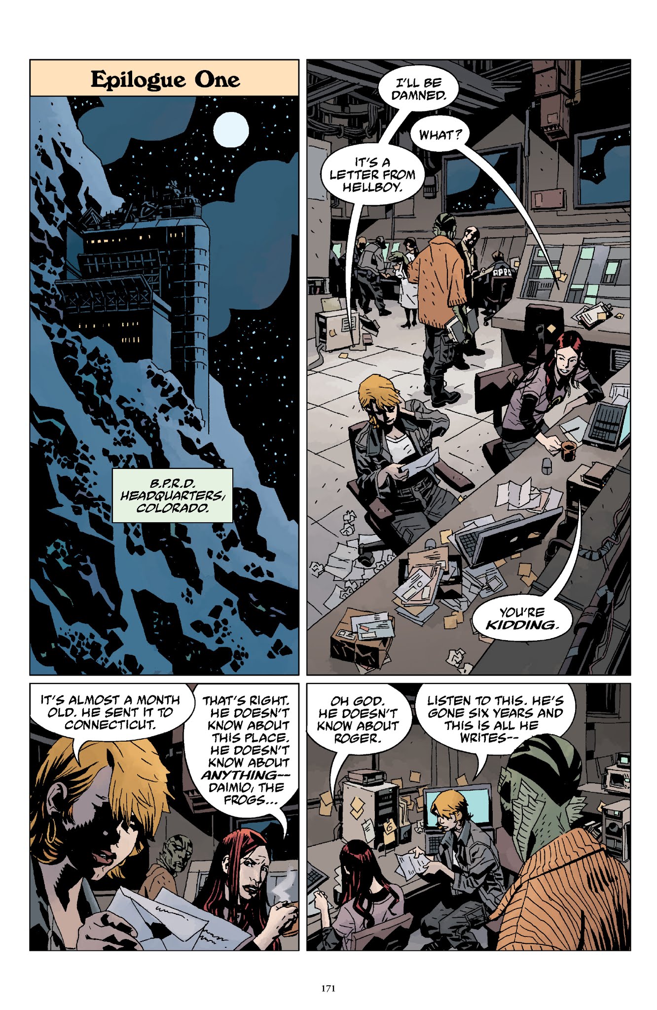 Read online Hellboy Omnibus comic -  Issue # TPB 3 (Part 2) - 72