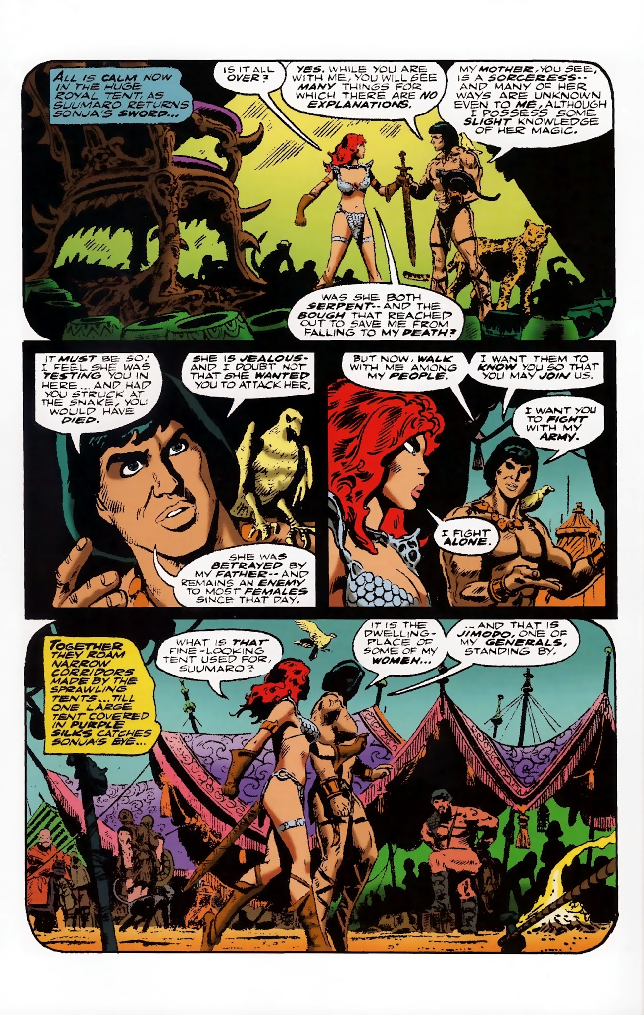Read online The Adventures of Red Sonja comic -  Issue # TPB 3 - 17