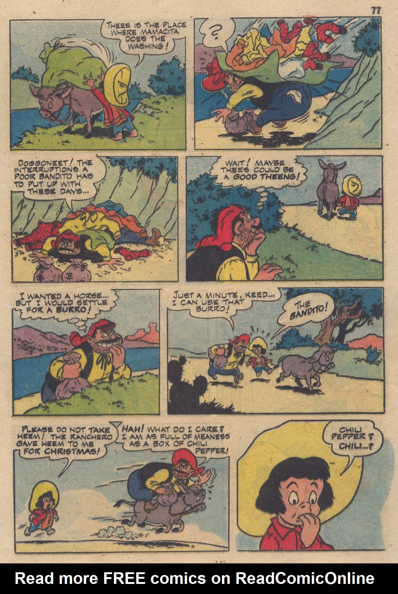 Read online Bugs Bunny's Christmas Funnies comic -  Issue # TPB 3 - 79