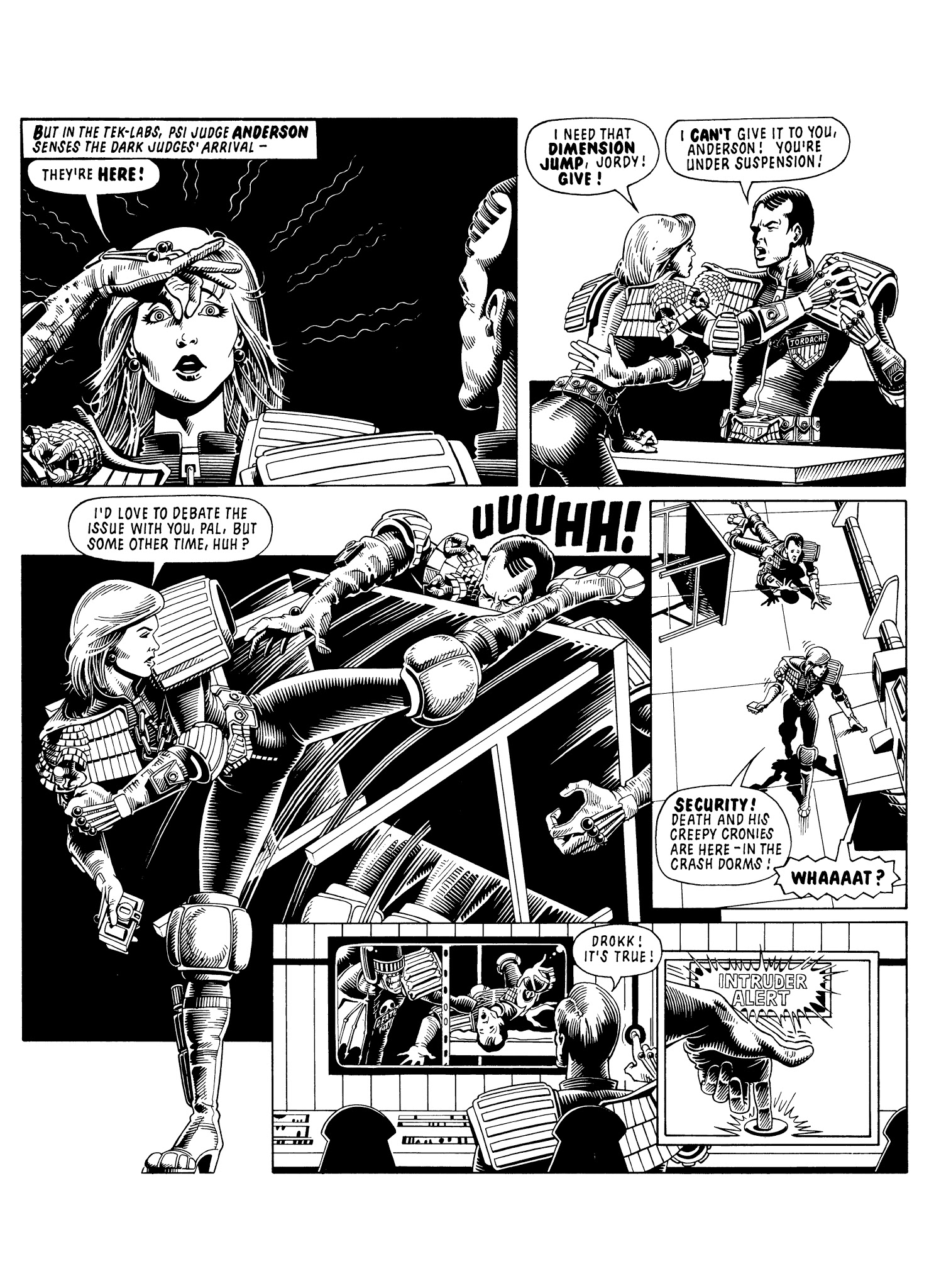 Read online Judge Anderson: The Psi Files comic -  Issue # TPB 1 - 43