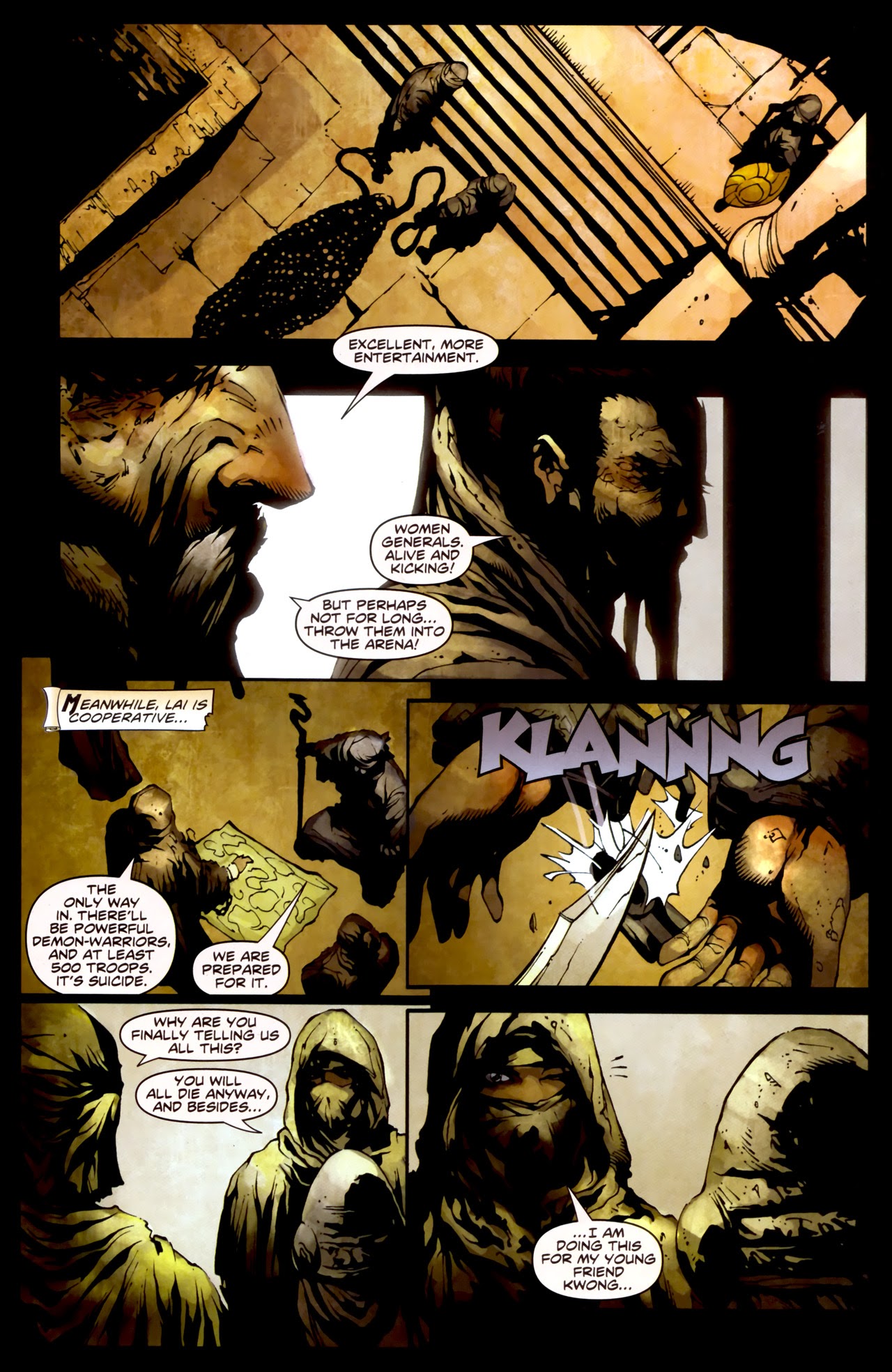 Read online Widow Warriors comic -  Issue #4 - 9