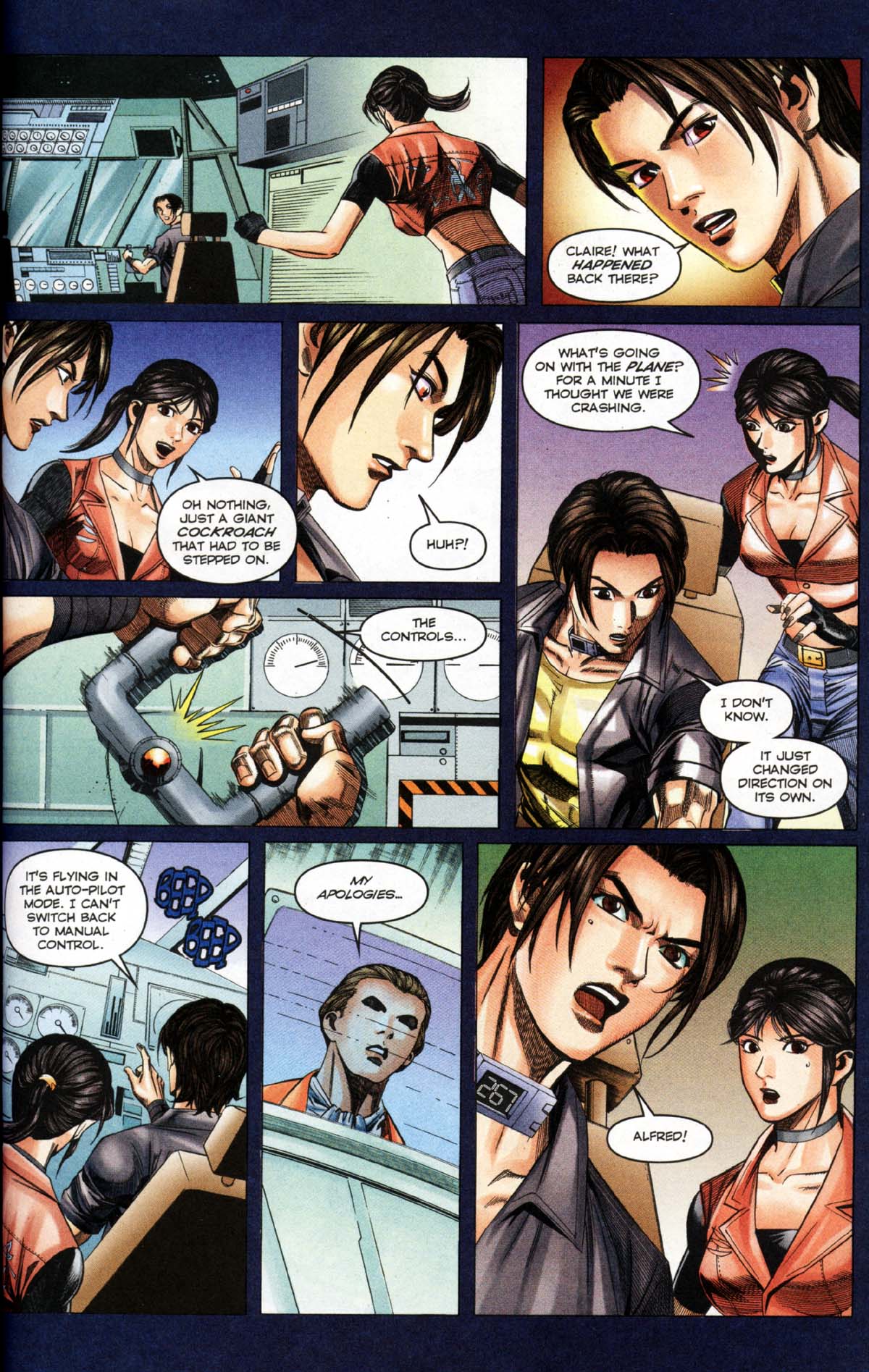 Read online Resident Evil Code: Veronica comic -  Issue #2 - 116