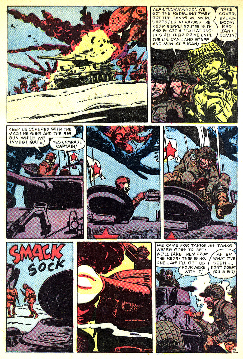 Read online Commando Adventures comic -  Issue #2 - 5