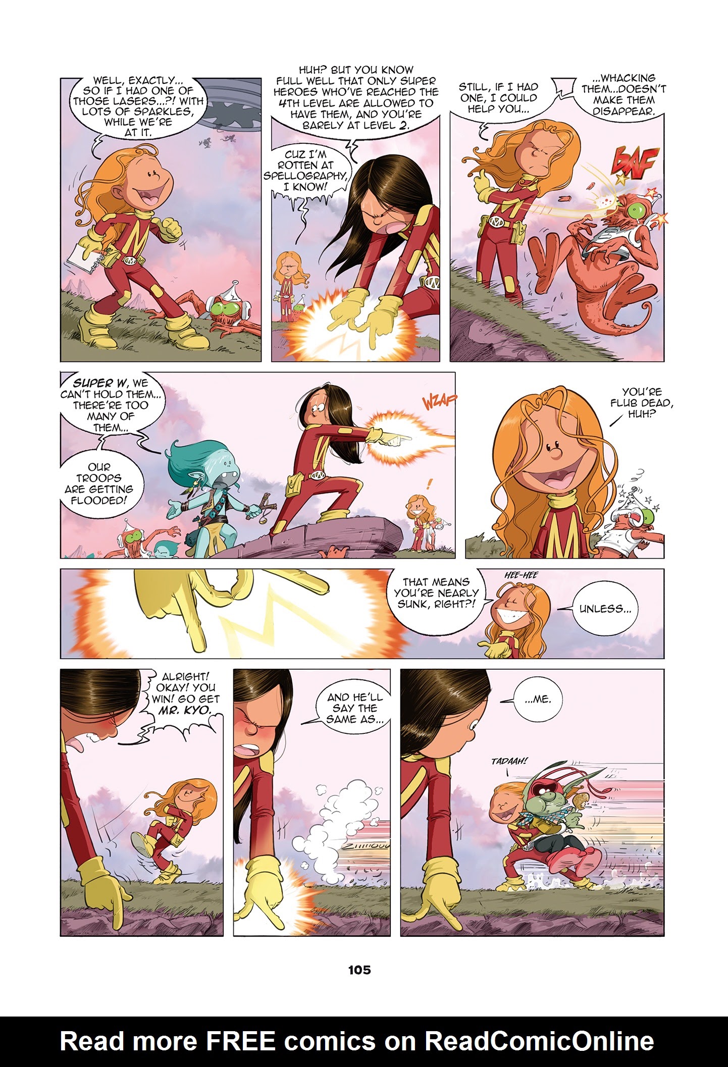 Read online Lola's Super Club comic -  Issue # TPB 1 - 107