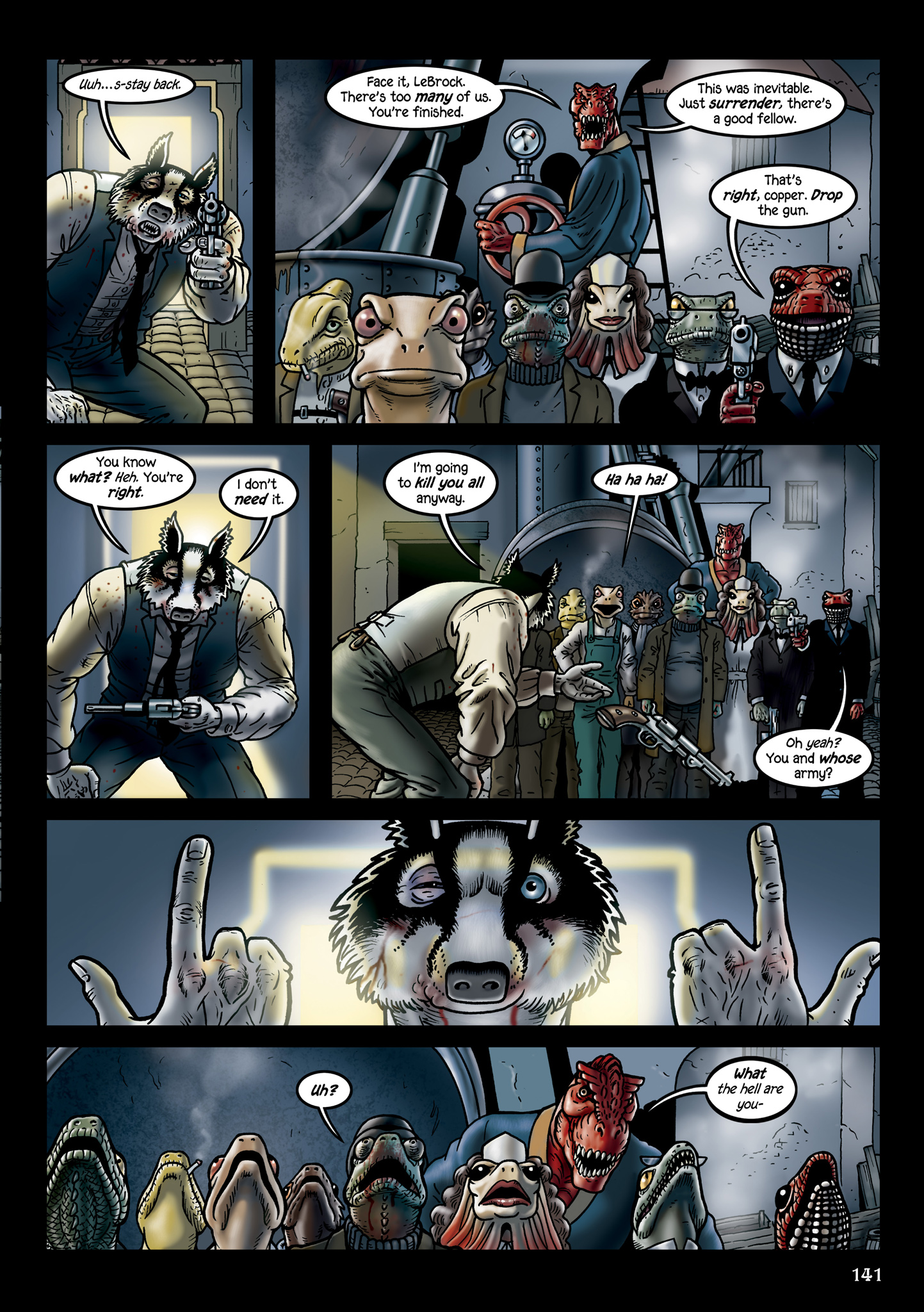 Read online Grandville Force Majeur comic -  Issue # TPB (Part 2) - 44