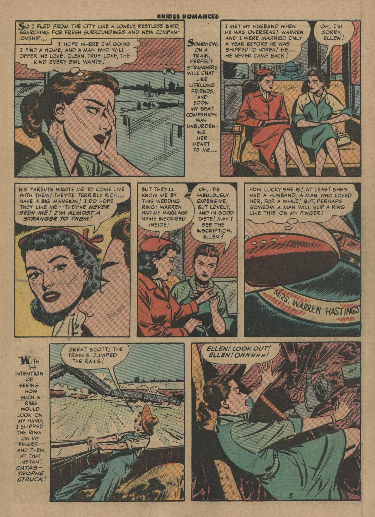Read online Brides Romances comic -  Issue #19 - 5