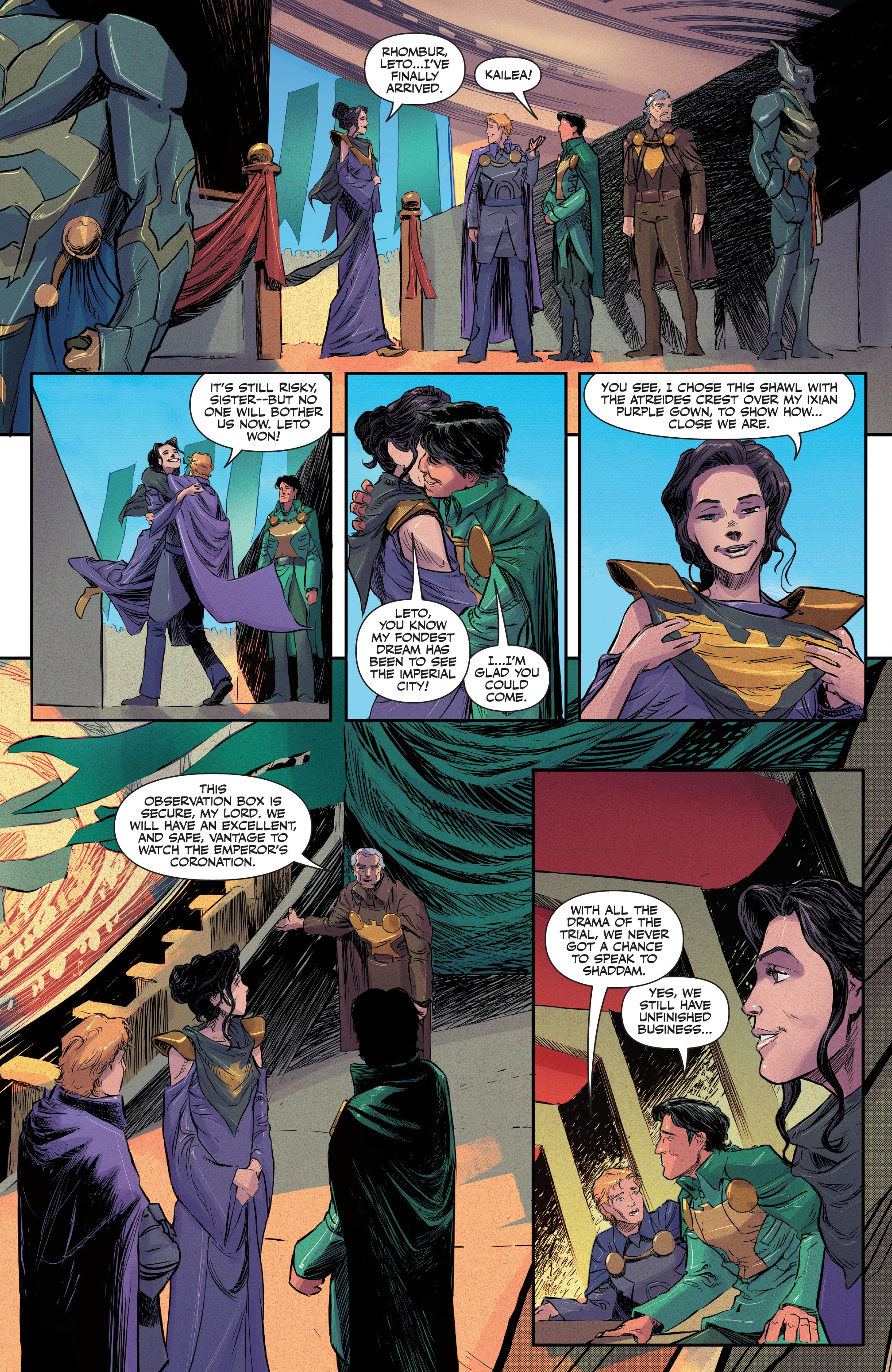 Read online Dune: House Atreides comic -  Issue #12 - 13